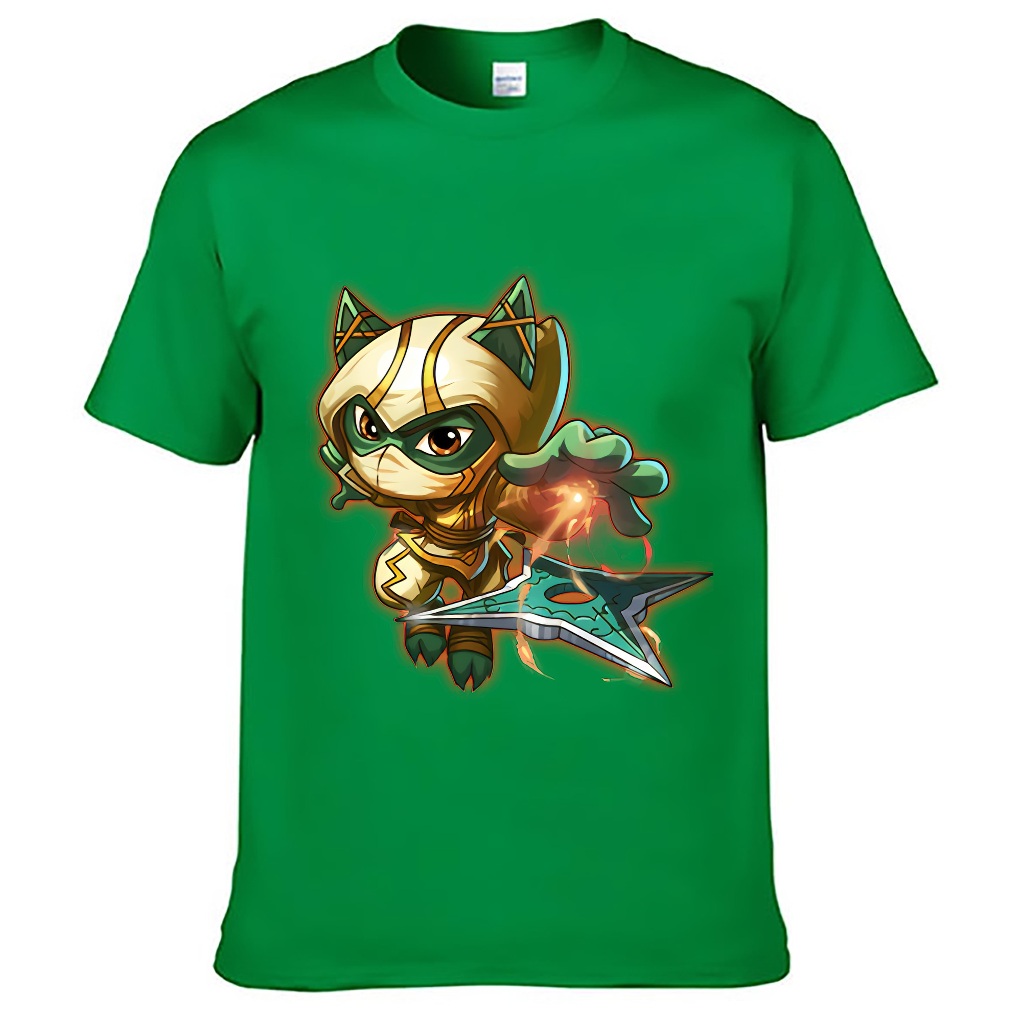 （画像用） リーグ・オブ・レジェンド League of Legends LOL レディースカジュアルプリントTシャツ（綿100％）