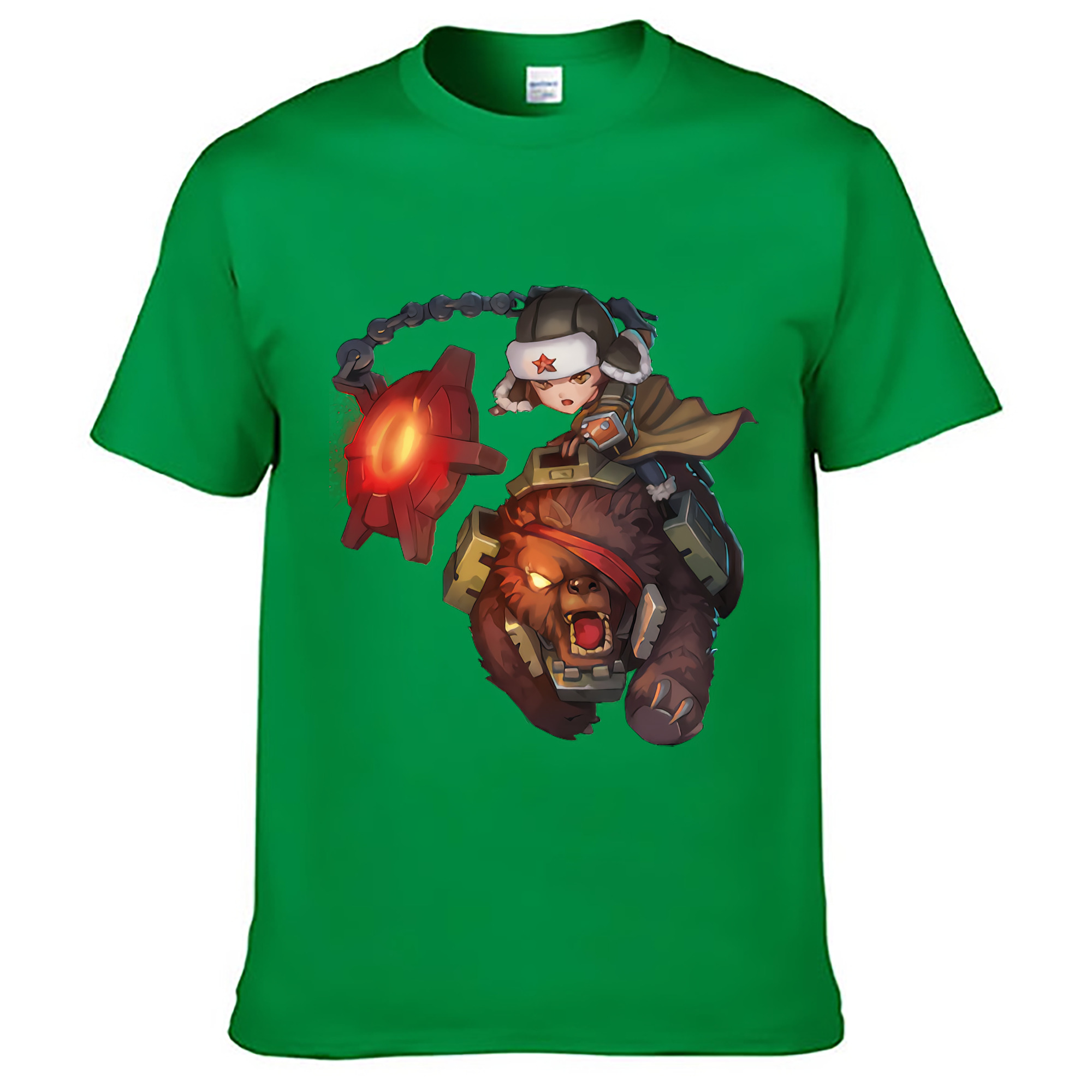 （画像用） リーグ・オブ・レジェンド League of Legends LOL レディースカジュアルプリントTシャツ（綿100％）