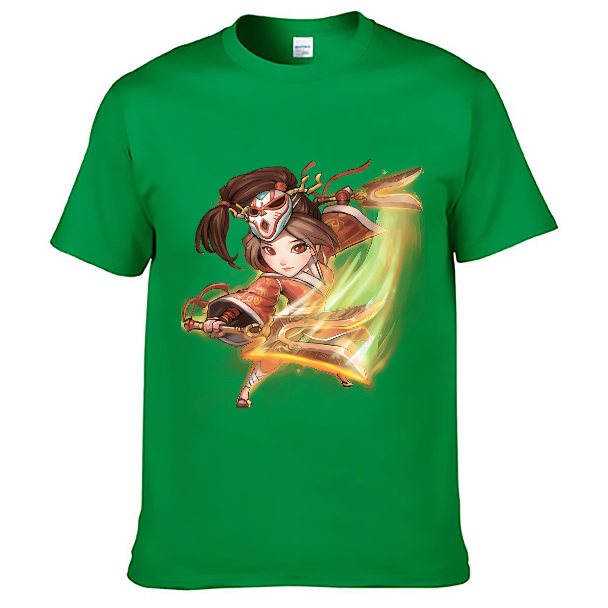 （画像用） リーグ・オブ・レジェンド League of Legends LOL レディースカジュアルプリントTシャツ（綿100％）