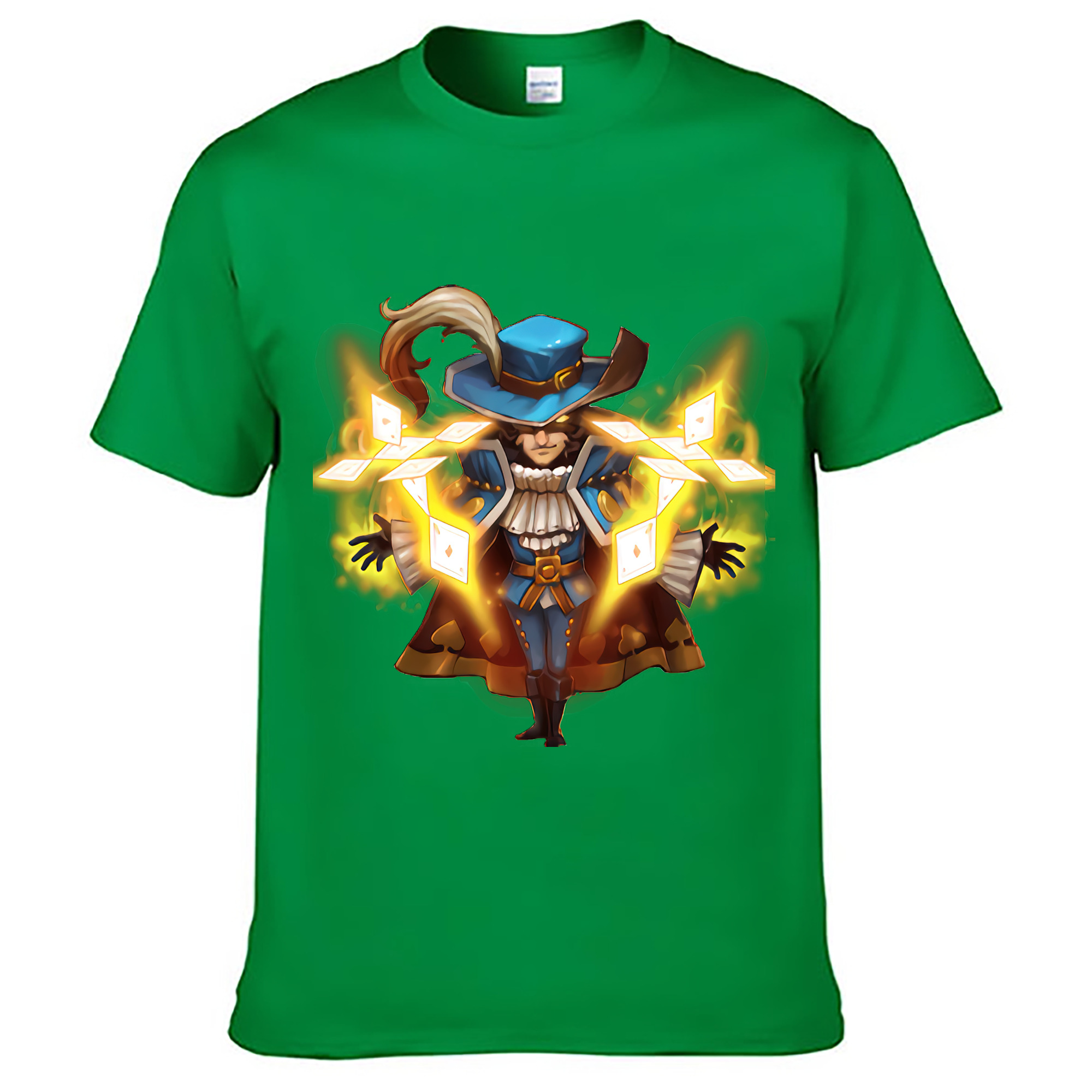 （画像用） リーグ・オブ・レジェンド League of Legends LOL レディースカジュアルプリントTシャツ（綿100％）