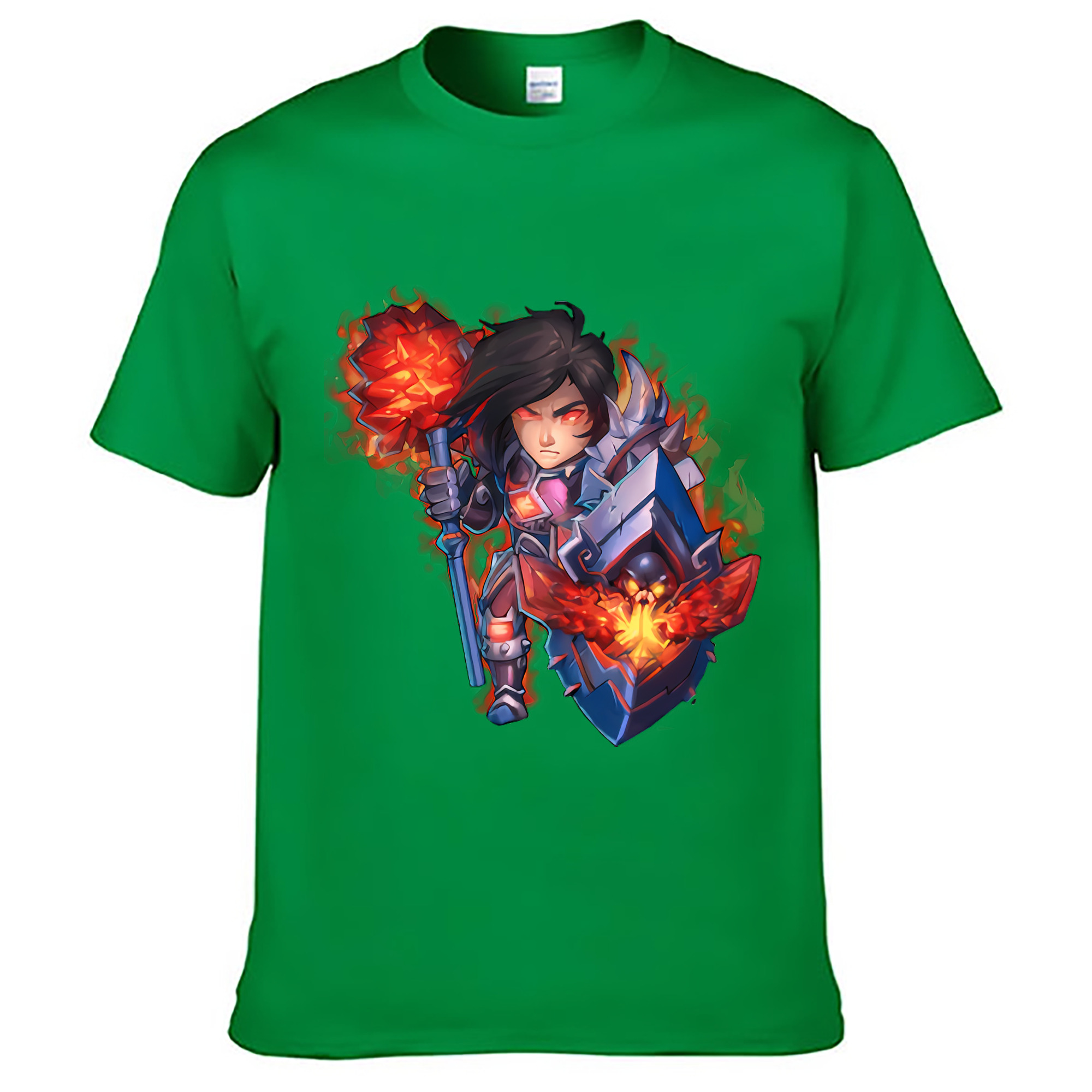 （画像用） リーグ・オブ・レジェンド League of Legends LOL レディースカジュアルプリントTシャツ（綿100％）