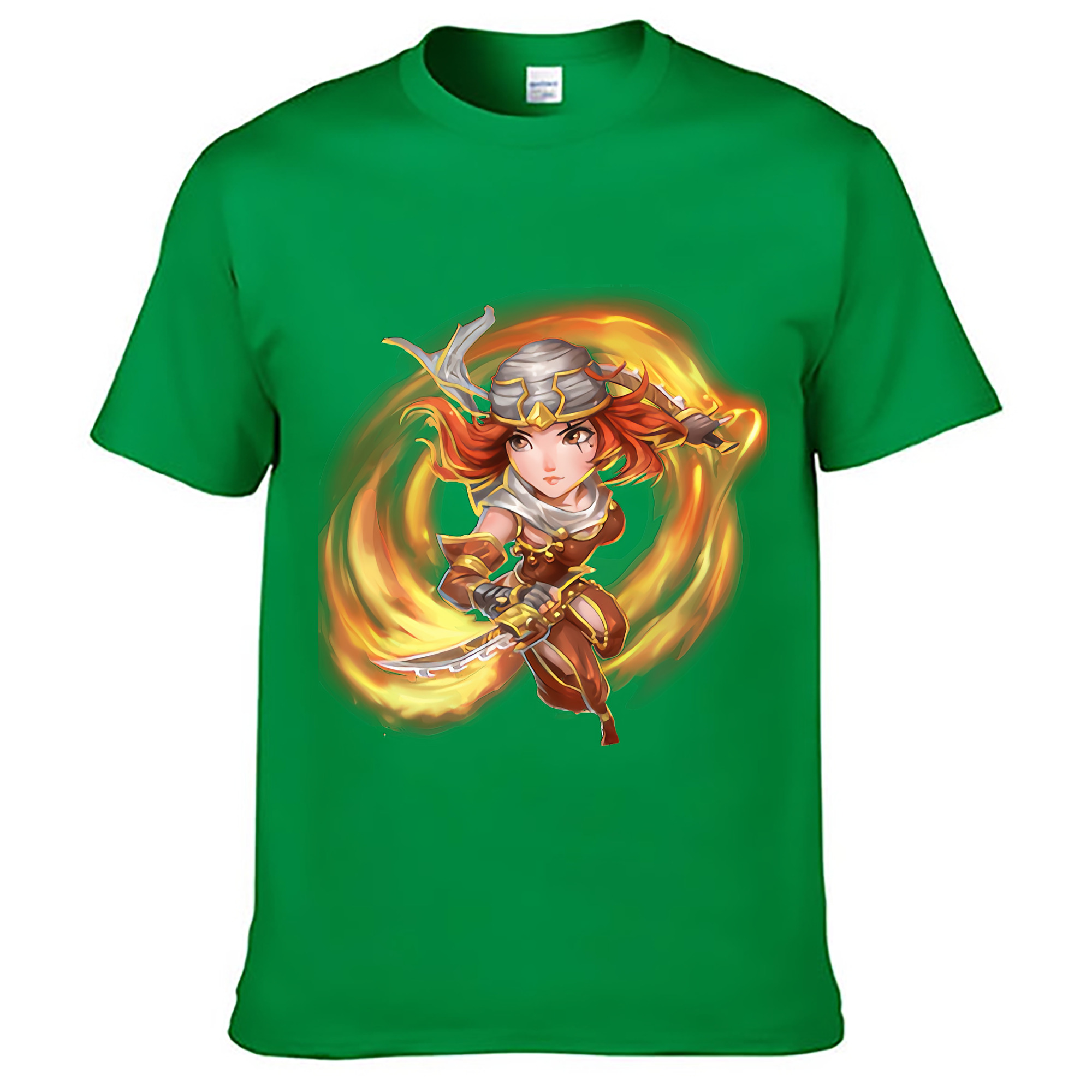 （画像用） リーグ・オブ・レジェンド League of Legends LOL レディースカジュアルプリントTシャツ（綿100％）