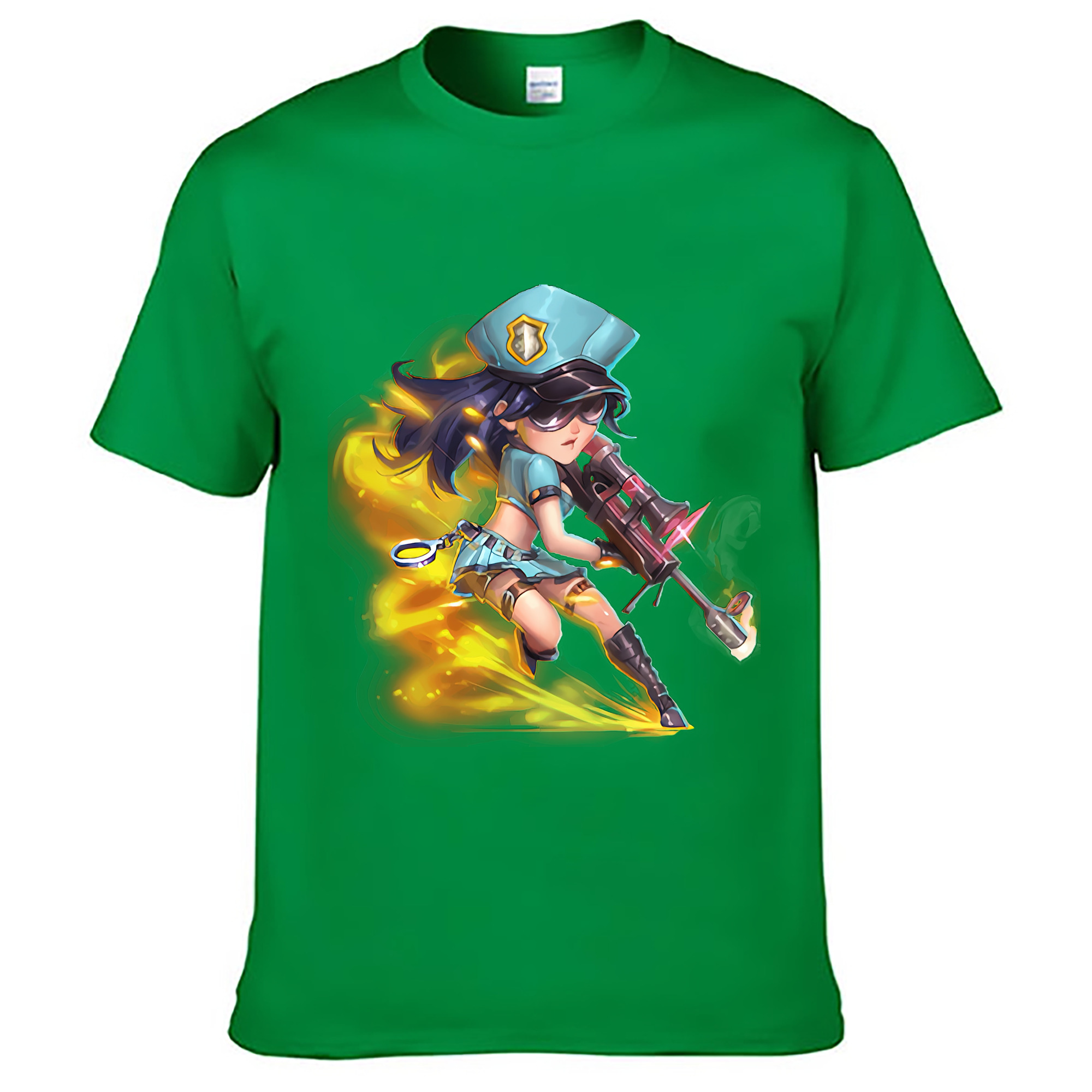 （画像用） リーグ・オブ・レジェンド League of Legends LOL レディースカジュアルプリントTシャツ（綿100％）