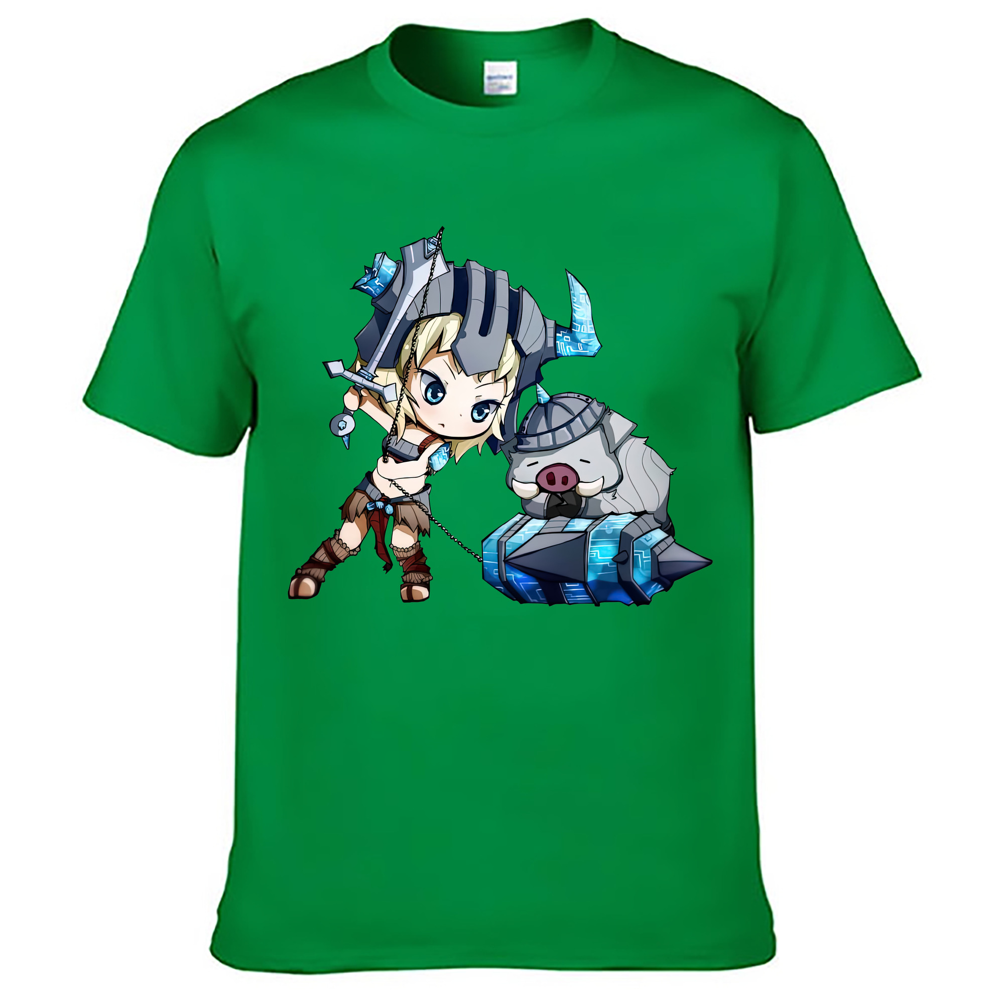 （画像用） リーグ・オブ・レジェンド League of Legends LOL レディースカジュアルプリントTシャツ（綿100％）