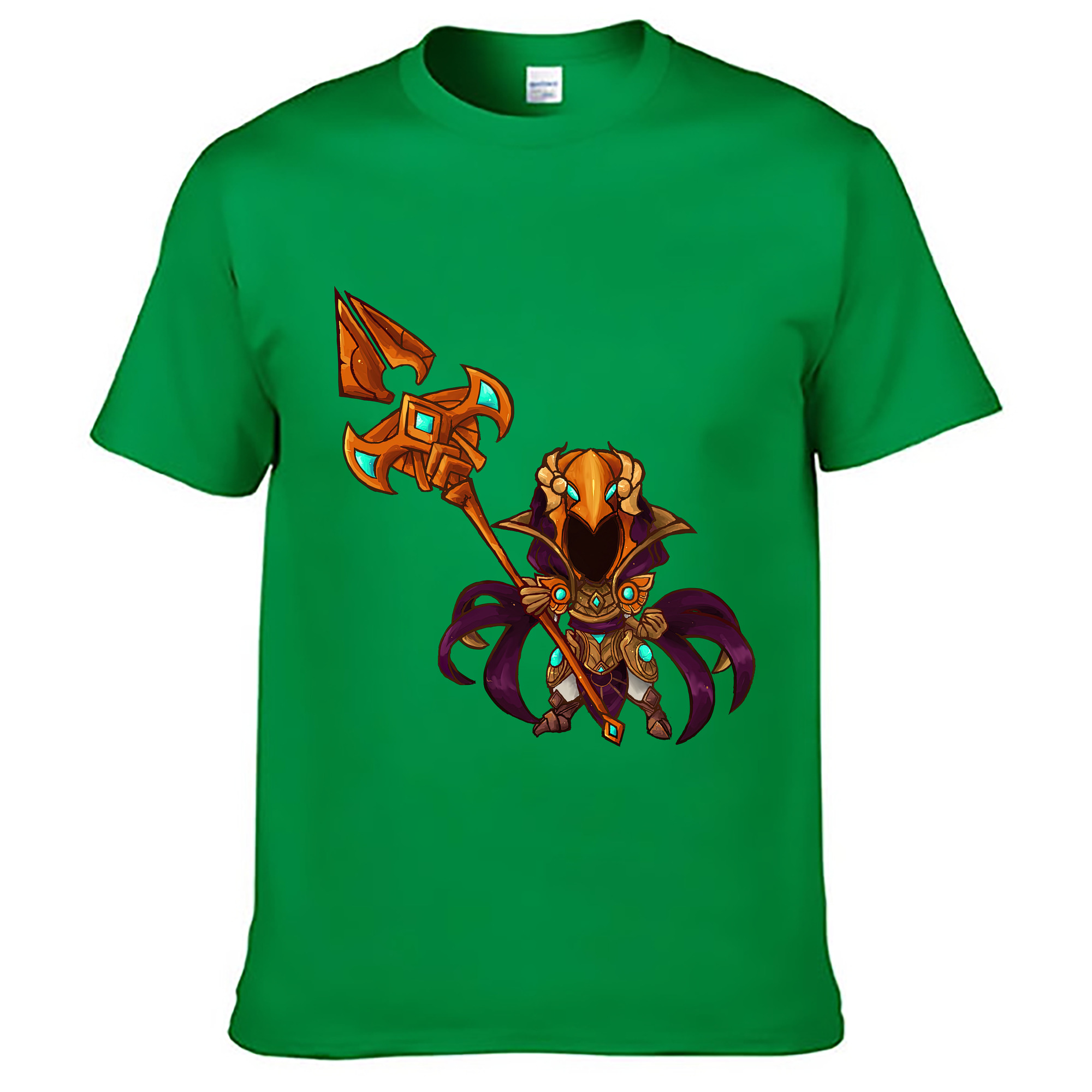 （画像用） リーグ・オブ・レジェンド League of Legends LOL レディースカジュアルプリントTシャツ（綿100％）