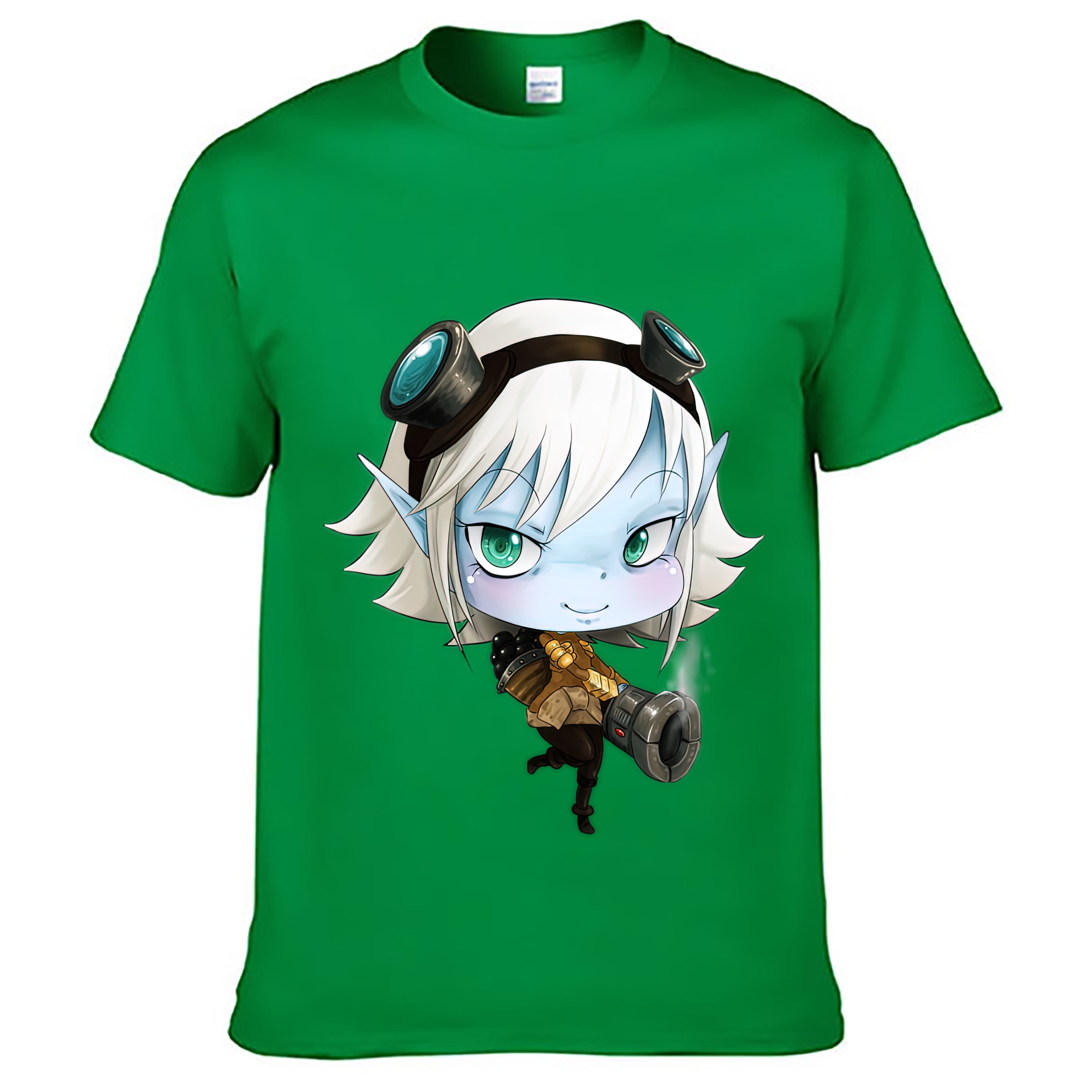 （画像用） リーグ・オブ・レジェンド League of Legends LOL レディースカジュアルプリントTシャツ（綿100％）