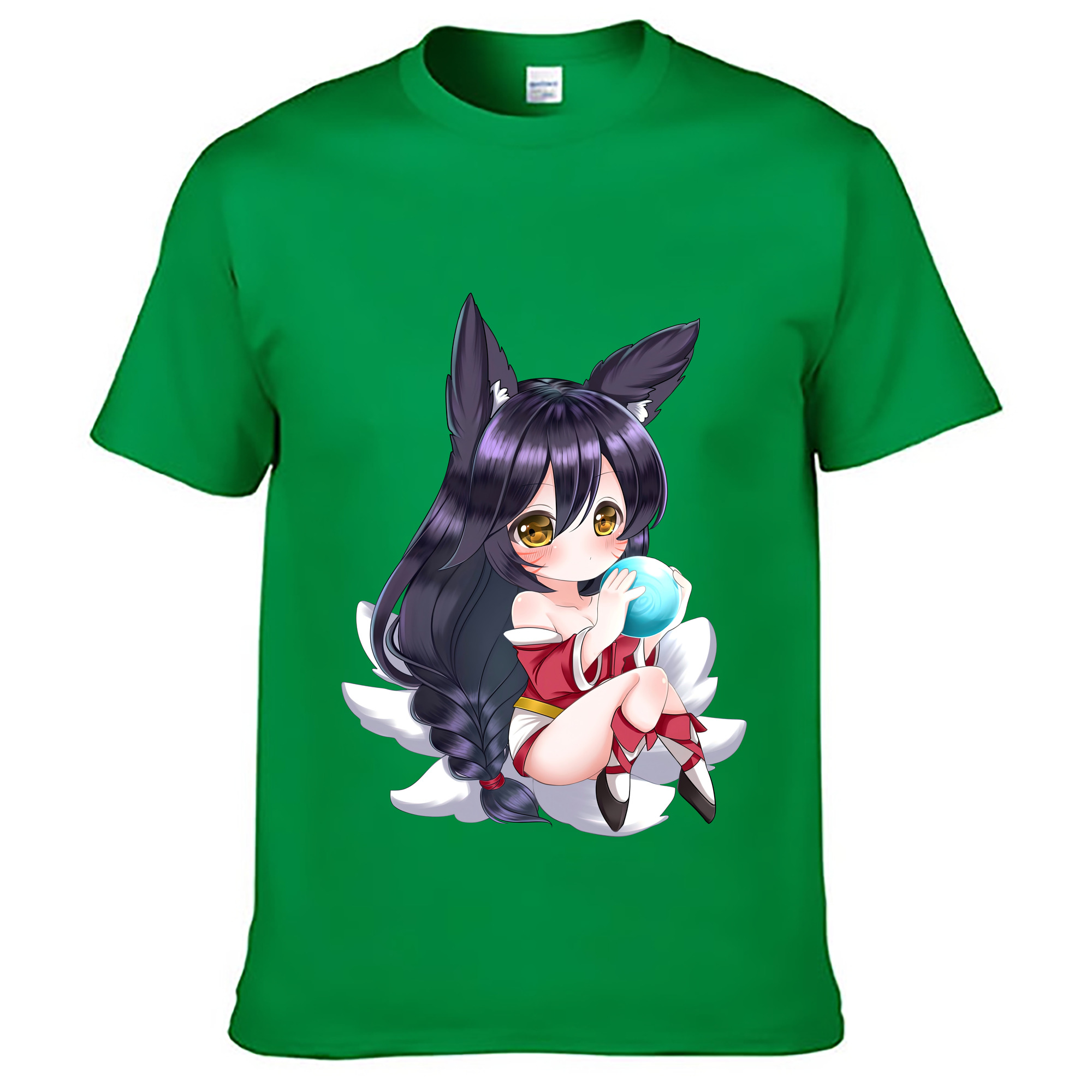 （画像用） リーグ・オブ・レジェンド League of Legends LOL レディースカジュアルプリントTシャツ（綿100％）