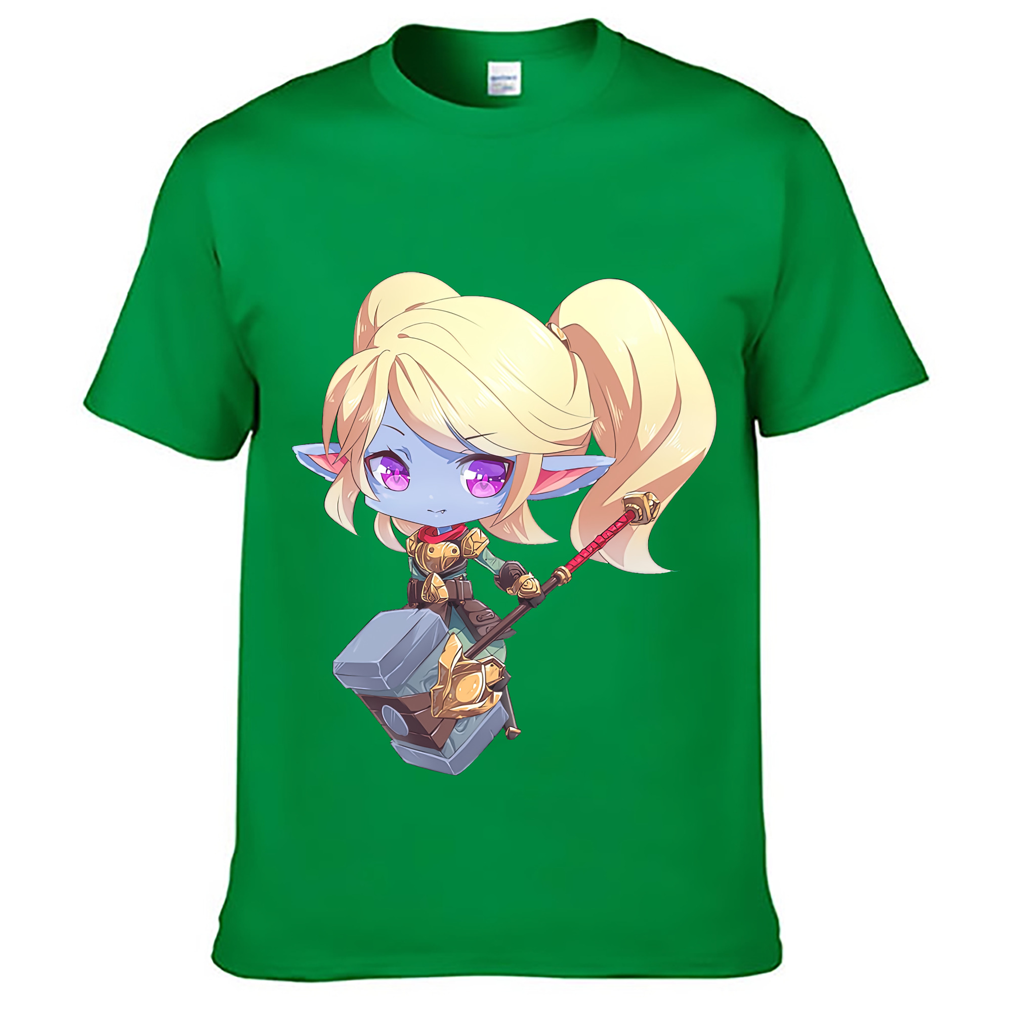 （画像用） リーグ・オブ・レジェンド League of Legends LOL レディースカジュアルプリントTシャツ（綿100％）