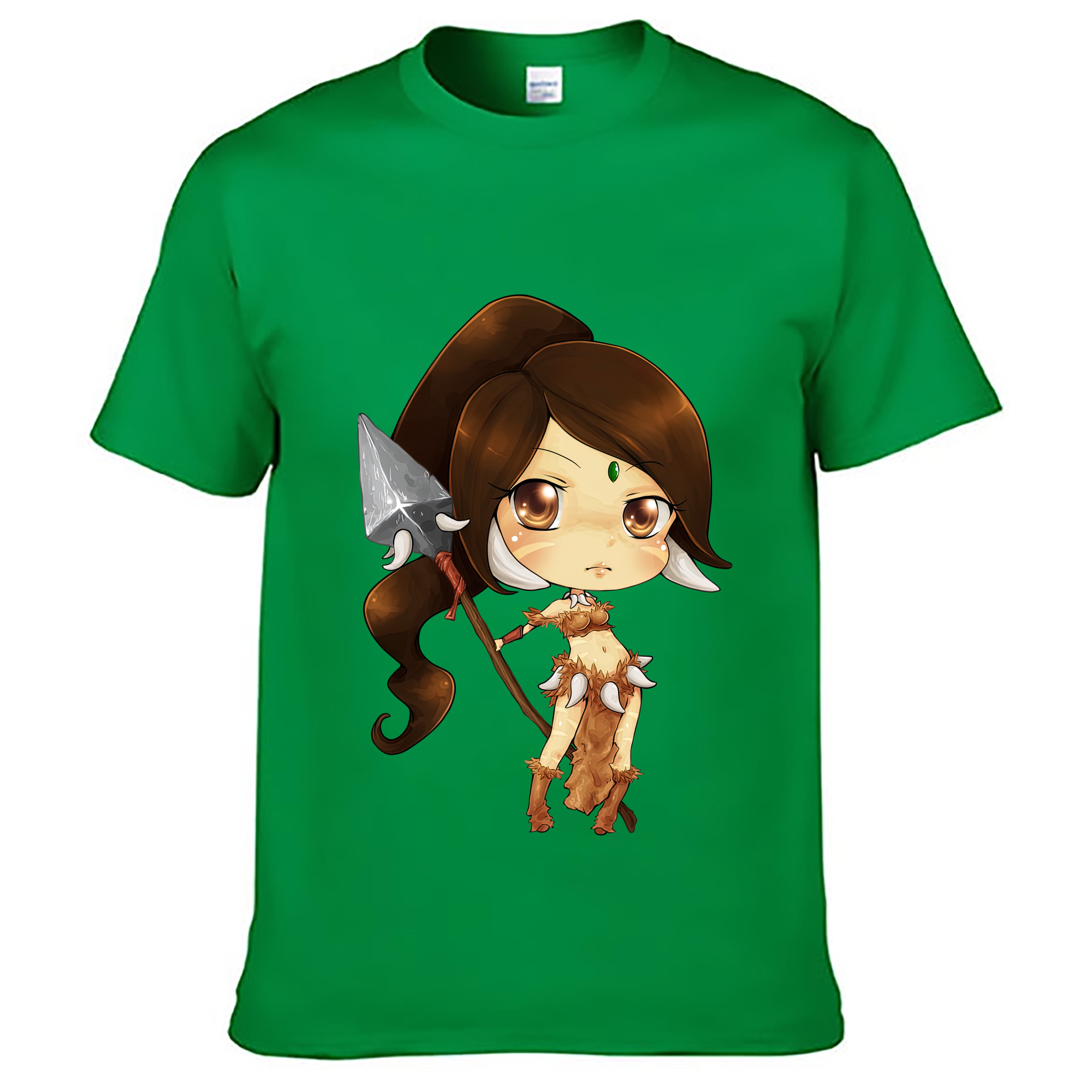 （画像用） リーグ・オブ・レジェンド League of Legends LOL レディースカジュアルプリントTシャツ（綿100％）