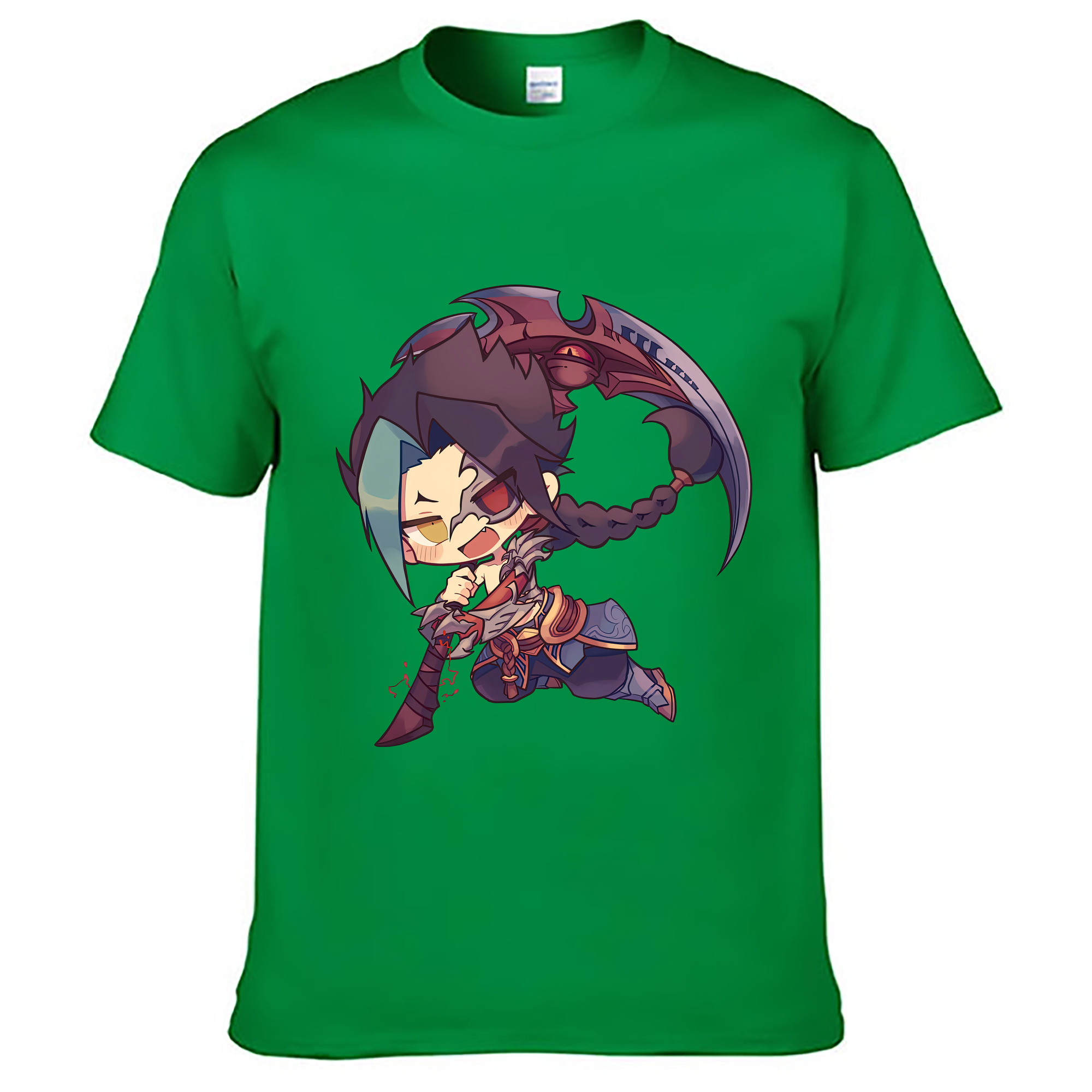 （画像用） リーグ・オブ・レジェンド League of Legends LOL レディースカジュアルプリントTシャツ（綿100％）