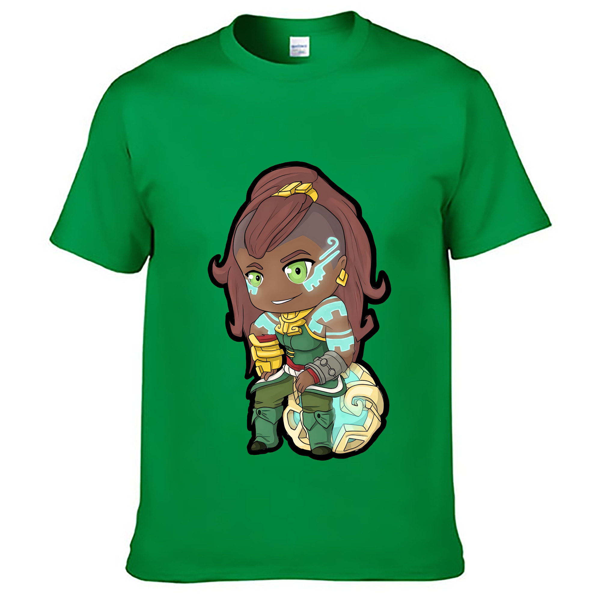 （画像用） リーグ・オブ・レジェンド League of Legends LOL レディースカジュアルプリントTシャツ（綿100％）