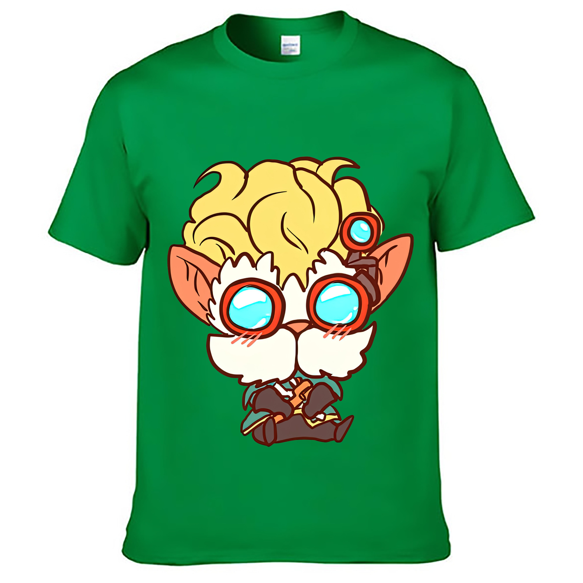 （画像用） リーグ・オブ・レジェンド League of Legends LOL レディースカジュアルプリントTシャツ（綿100％）