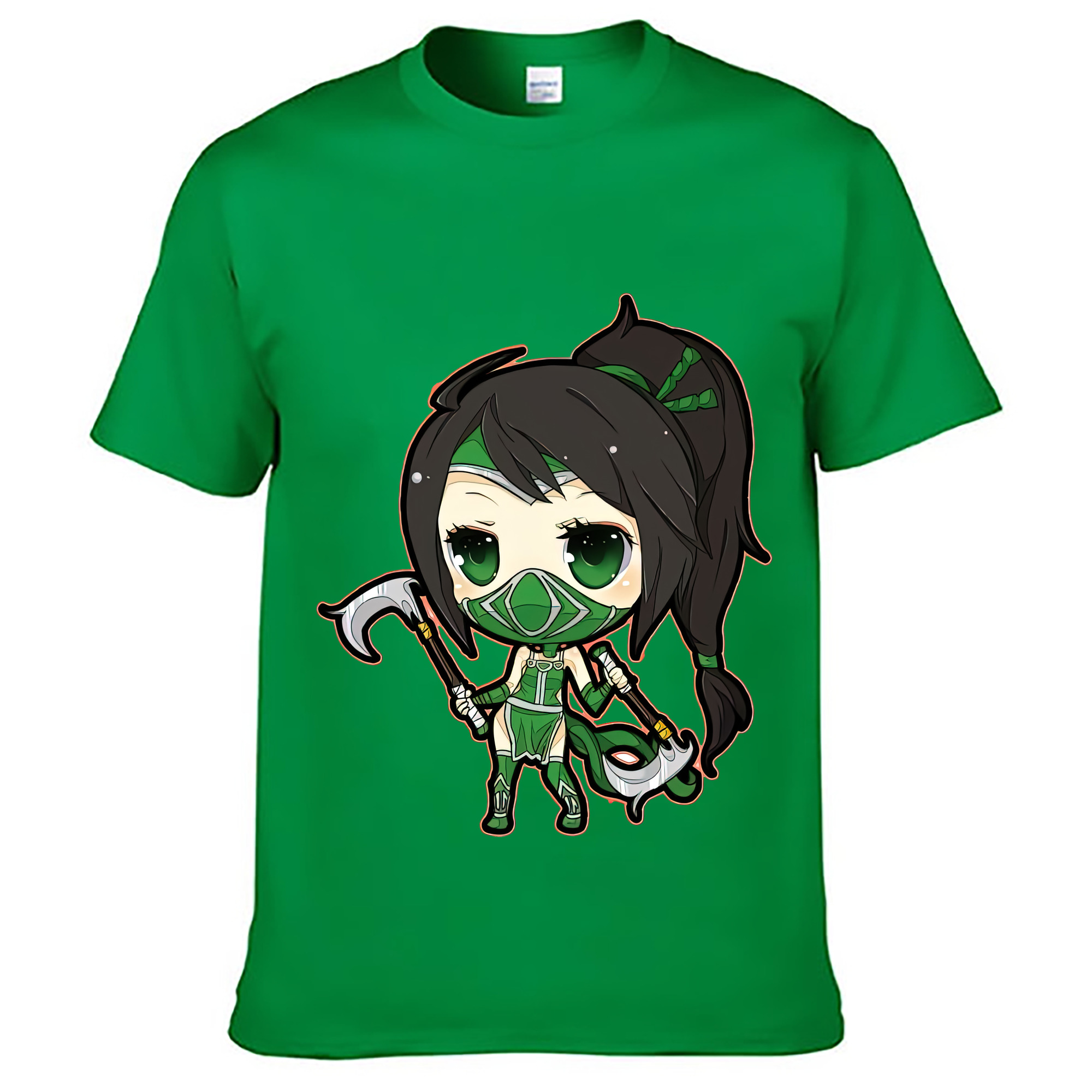 （画像用） リーグ・オブ・レジェンド League of Legends LOL レディースカジュアルプリントTシャツ（綿100％）