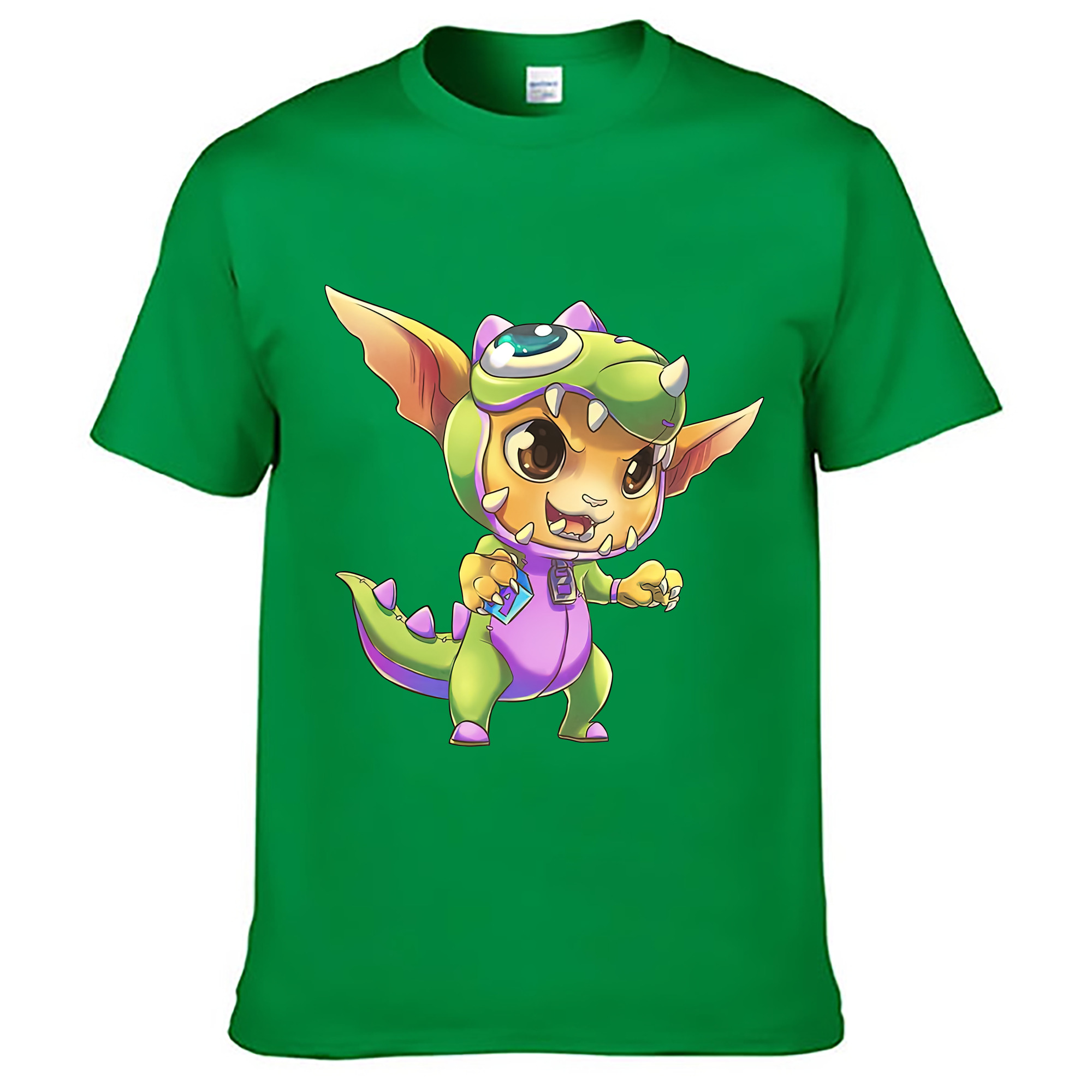 （画像用） リーグ・オブ・レジェンド League of Legends LOL レディースカジュアルプリントTシャツ（綿100％）