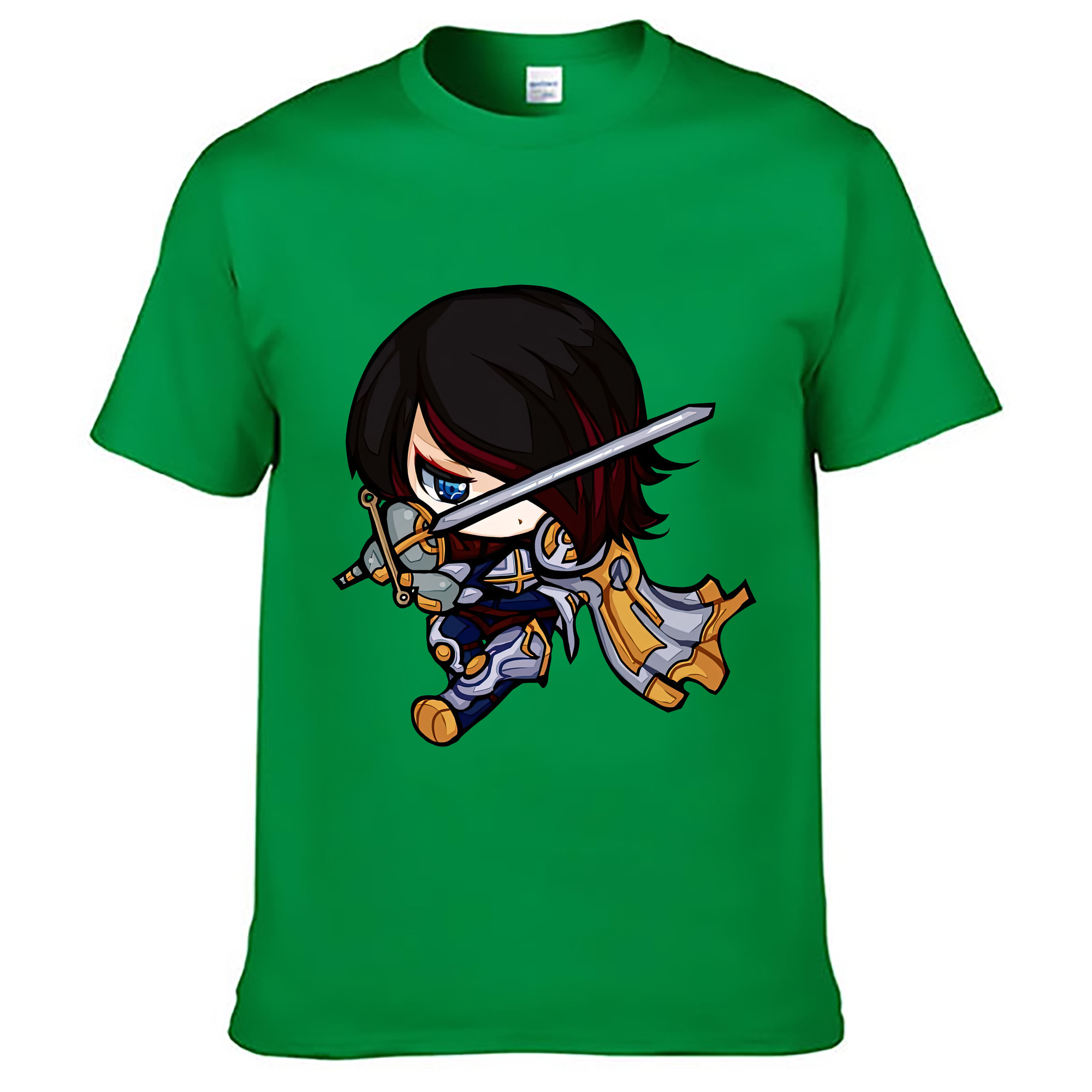 （画像用） リーグ・オブ・レジェンド League of Legends LOL レディースカジュアルプリントTシャツ（綿100％）