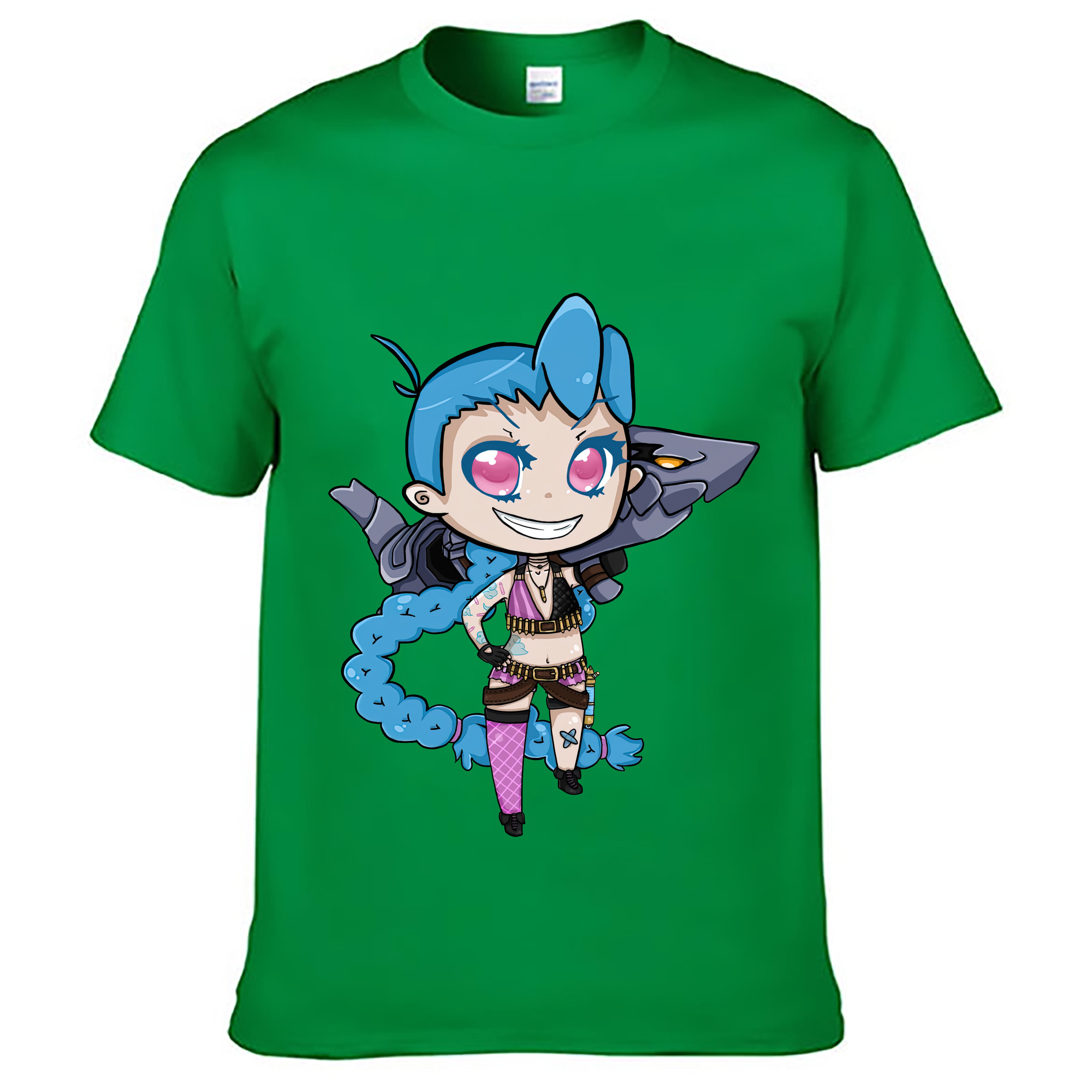 （画像用） リーグ・オブ・レジェンド League of Legends LOL レディースカジュアルプリントTシャツ（綿100％）