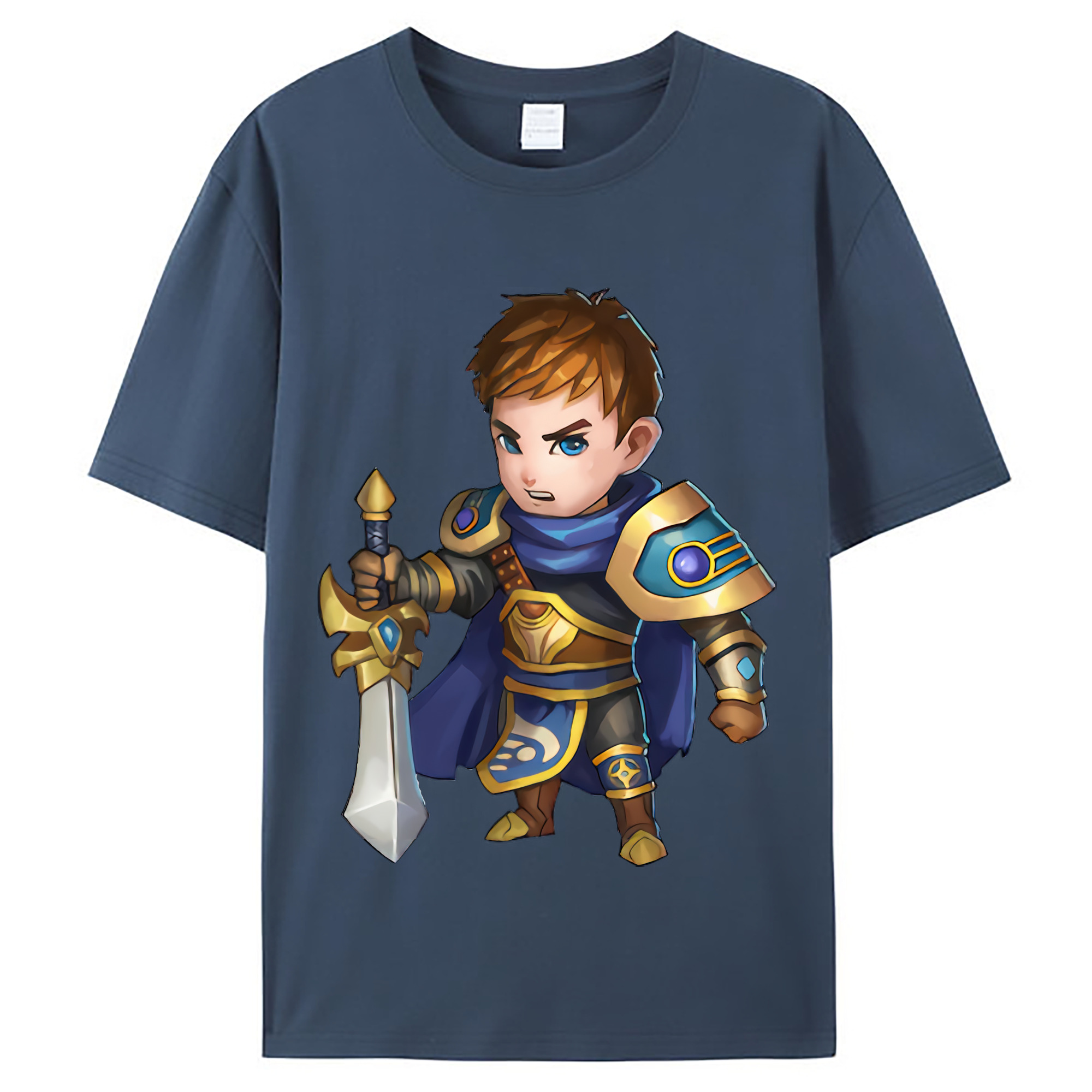 （画像用） リーグ・オブ・レジェンド League of Legends LOL レディースカジュアルプリントTシャツ（綿100％）
