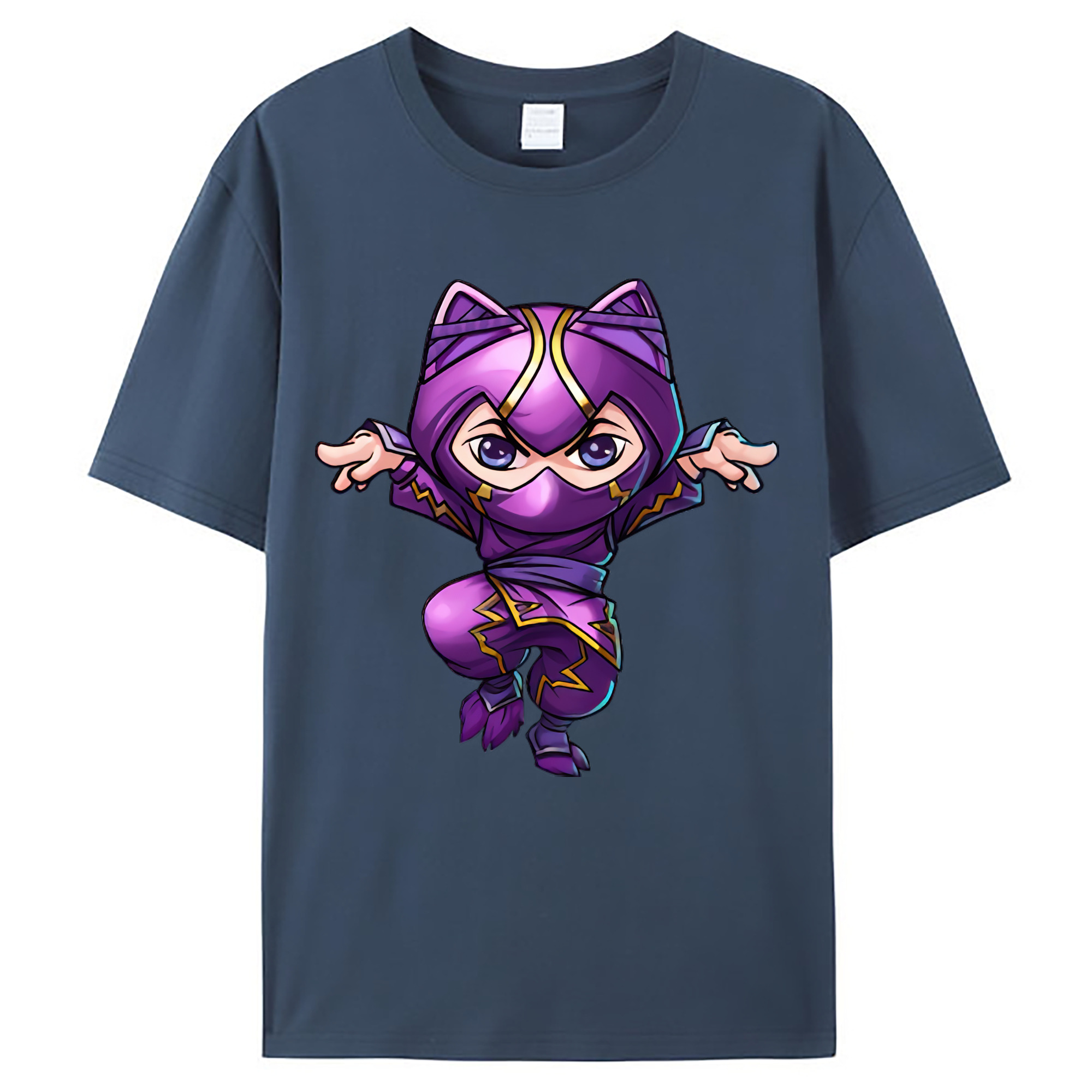 （画像用） リーグ・オブ・レジェンド League of Legends LOL レディースカジュアルプリントTシャツ（綿100％）