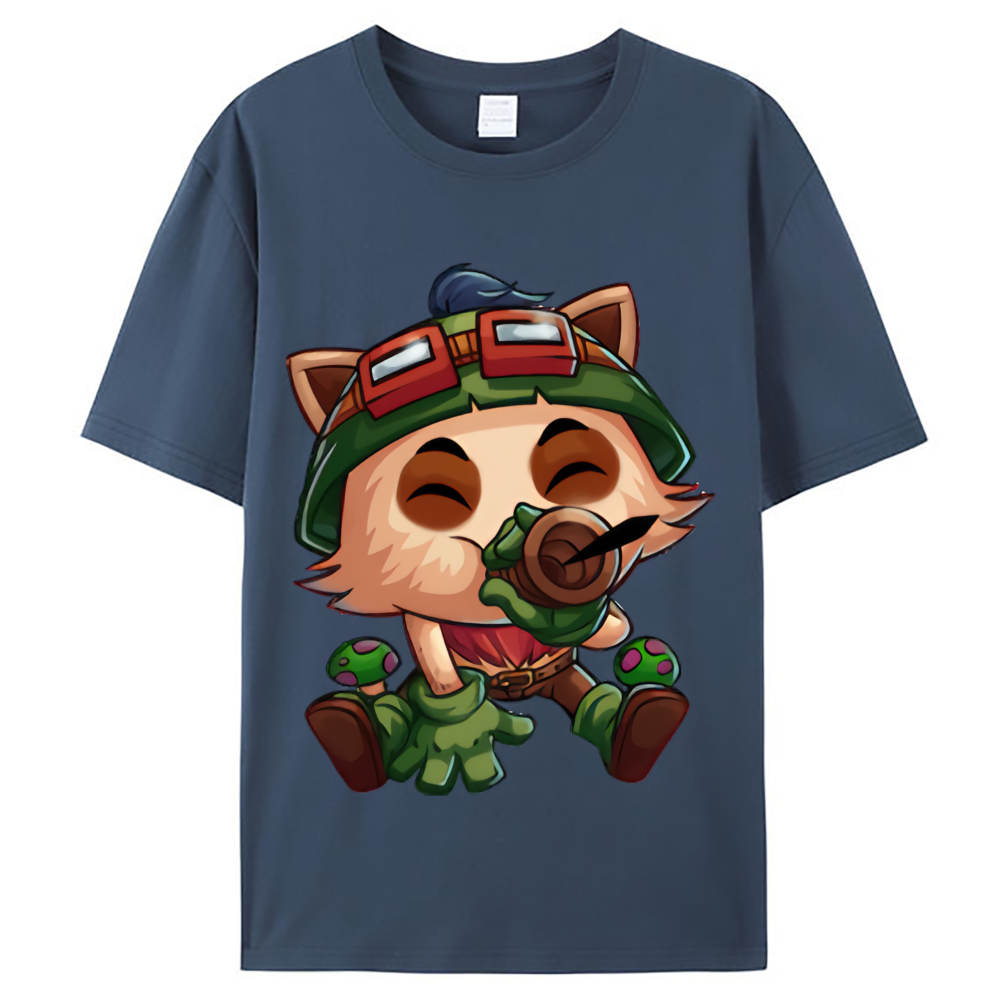 （画像用） リーグ・オブ・レジェンド League of Legends LOL レディースカジュアルプリントTシャツ（綿100％）