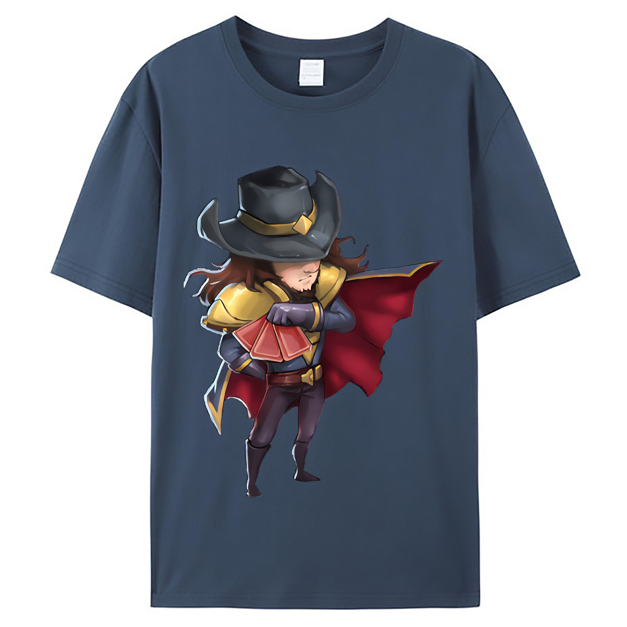 （画像用） リーグ・オブ・レジェンド League of Legends LOL レディースカジュアルプリントTシャツ（綿100％）