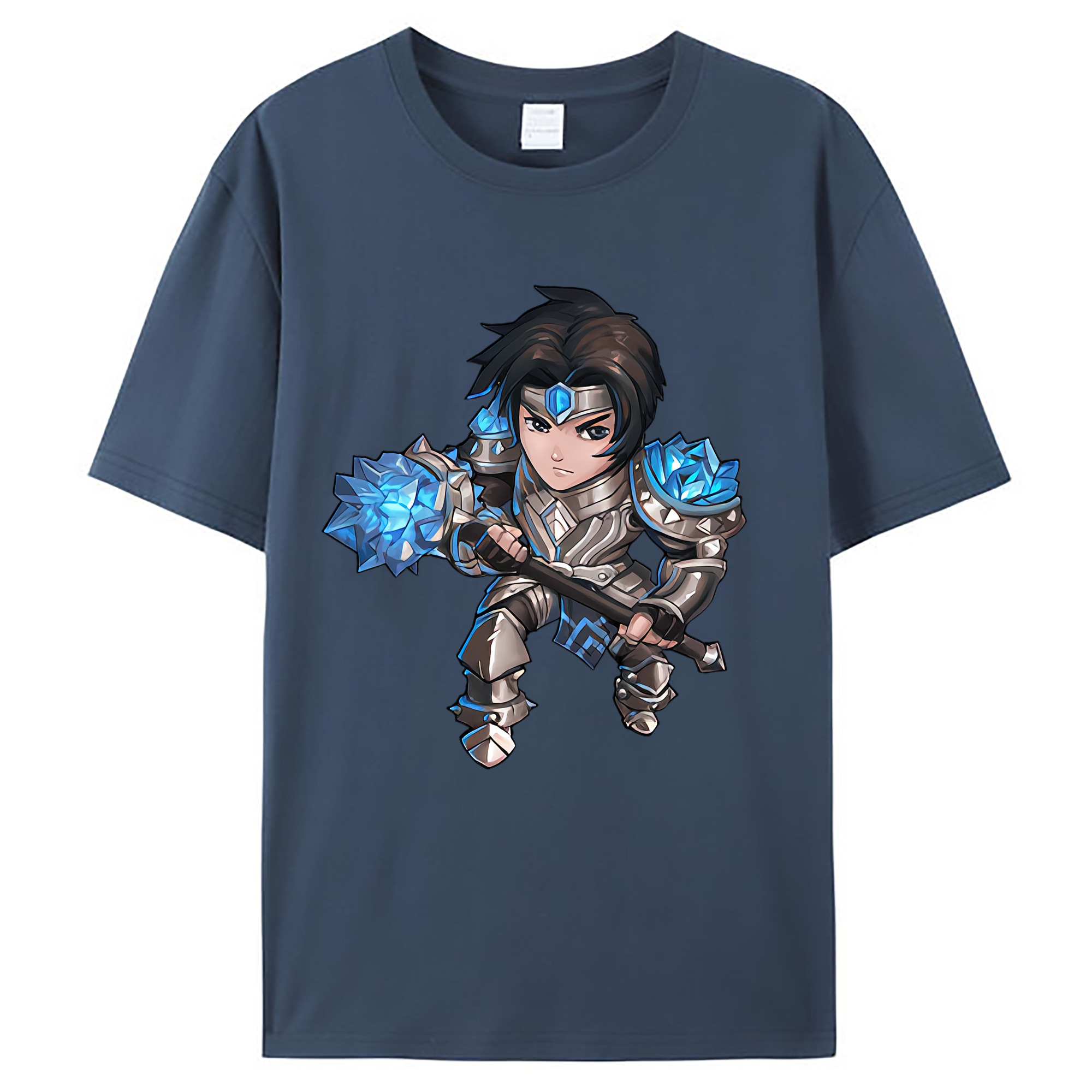 （画像用） リーグ・オブ・レジェンド League of Legends LOL レディースカジュアルプリントTシャツ（綿100％）