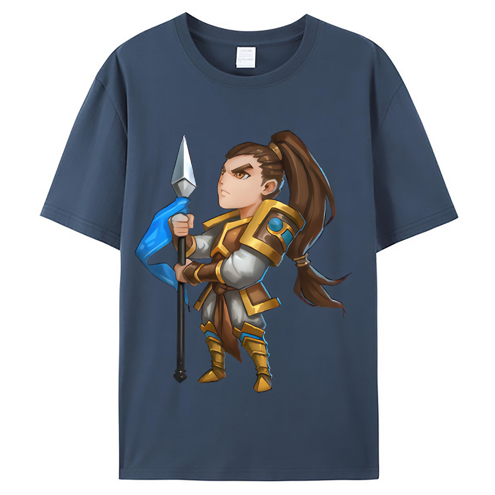 （画像用） リーグ・オブ・レジェンド League of Legends LOL レディースカジュアルプリントTシャツ（綿100％）