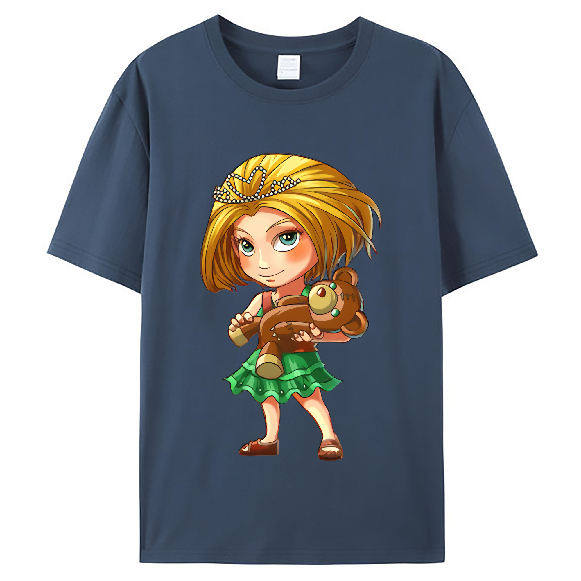 （画像用） リーグ・オブ・レジェンド League of Legends LOL レディースカジュアルプリントTシャツ（綿100％）