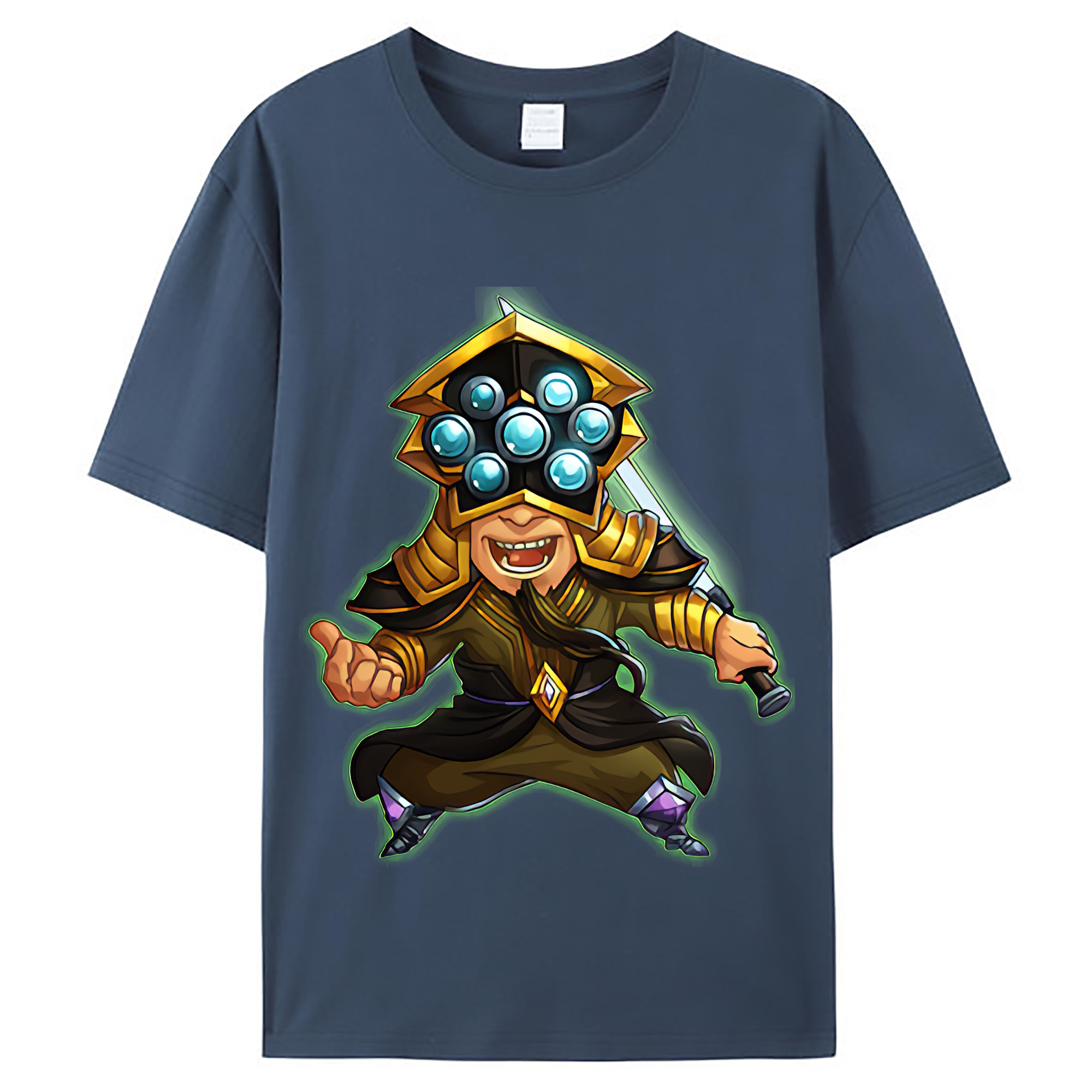 （画像用） リーグ・オブ・レジェンド League of Legends LOL レディースカジュアルプリントTシャツ（綿100％）