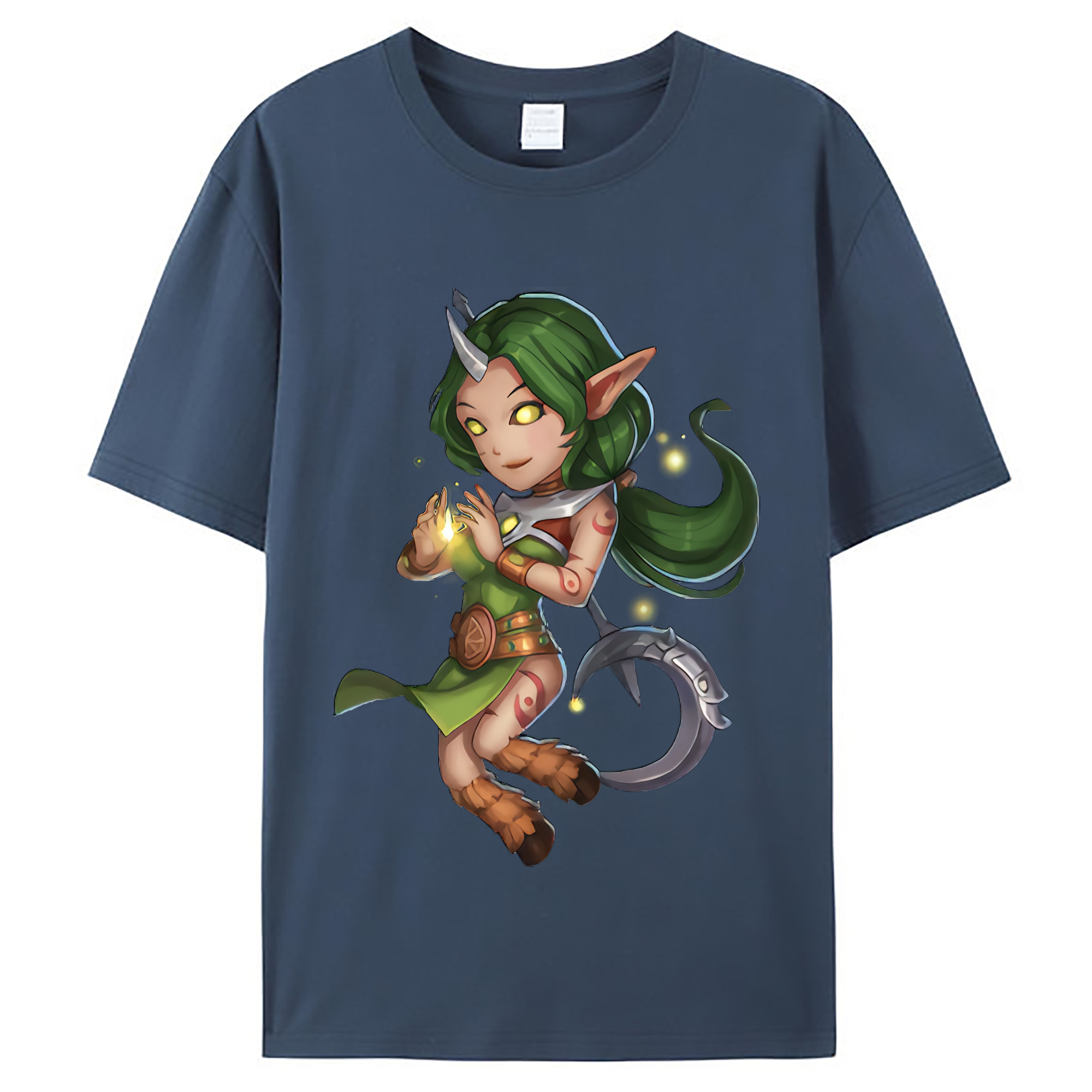 （画像用） リーグ・オブ・レジェンド League of Legends LOL レディースカジュアルプリントTシャツ（綿100％）