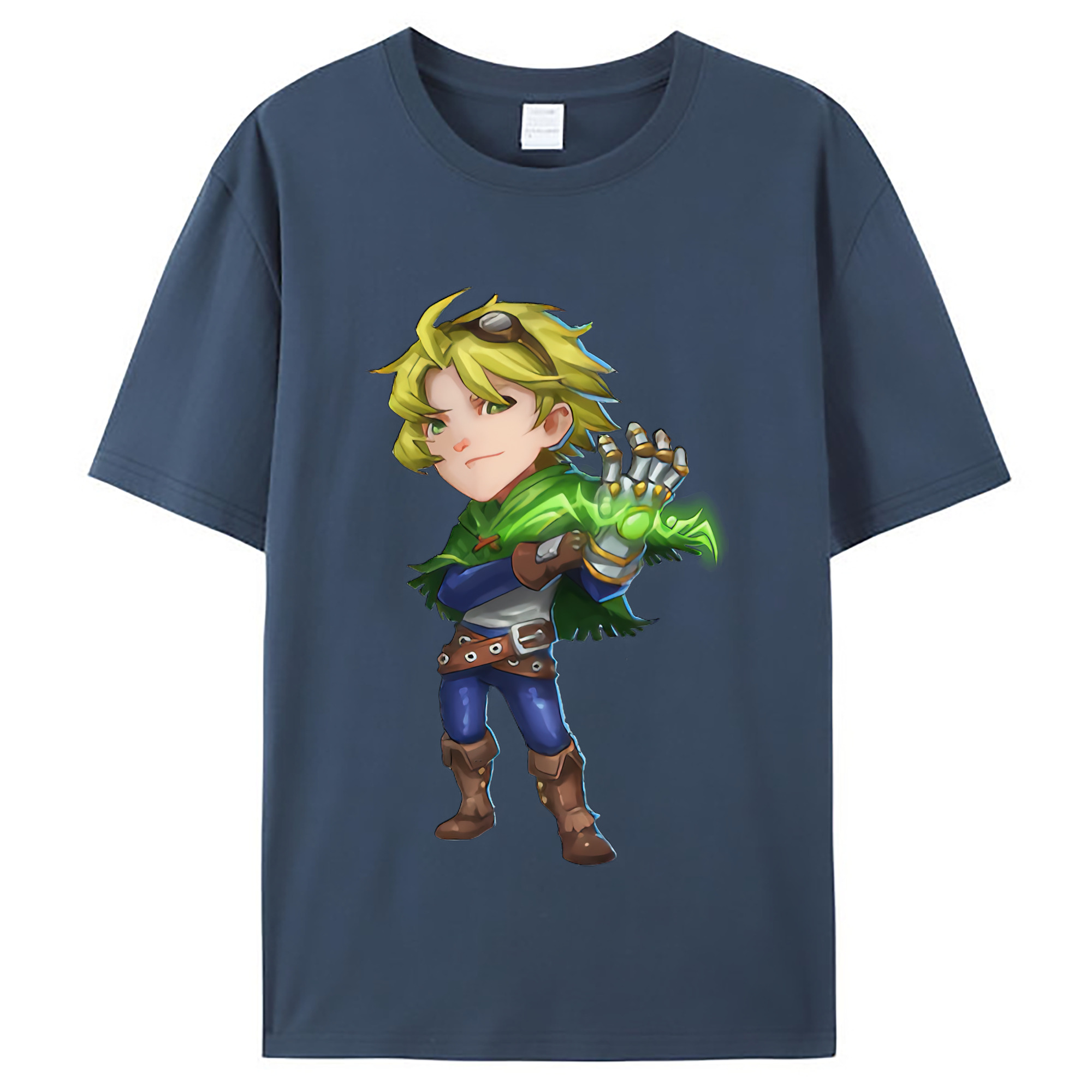 （画像用） リーグ・オブ・レジェンド League of Legends LOL レディースカジュアルプリントTシャツ（綿100％）
