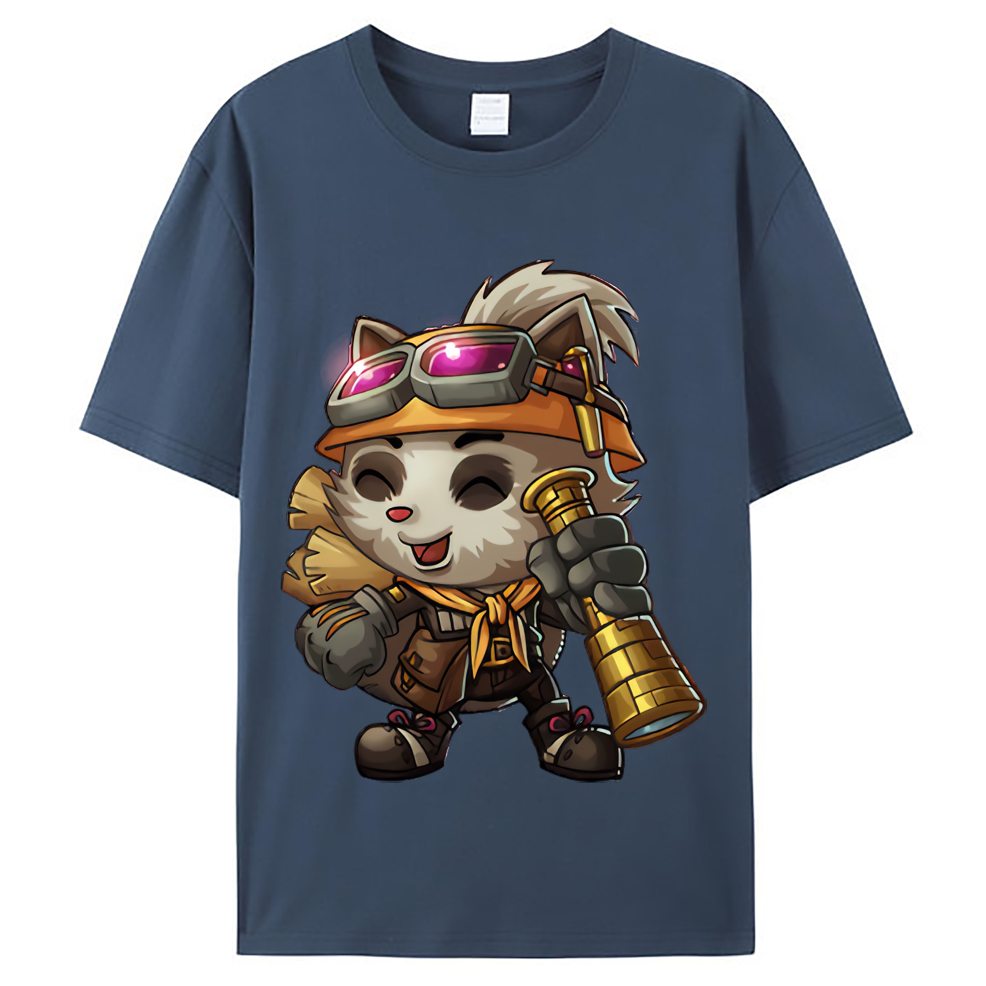 （画像用） リーグ・オブ・レジェンド League of Legends LOL レディースカジュアルプリントTシャツ（綿100％）