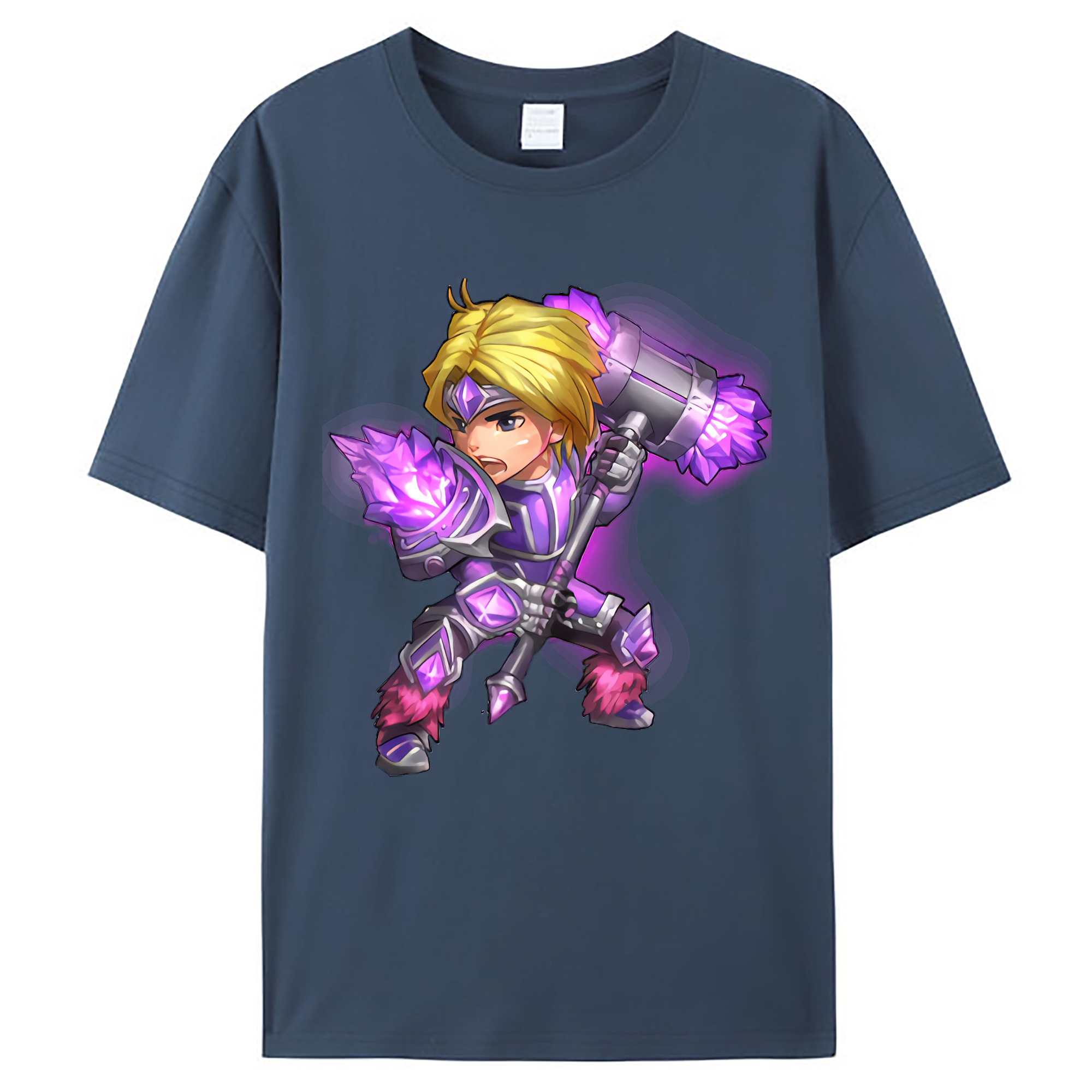 （画像用） リーグ・オブ・レジェンド League of Legends LOL レディースカジュアルプリントTシャツ（綿100％）