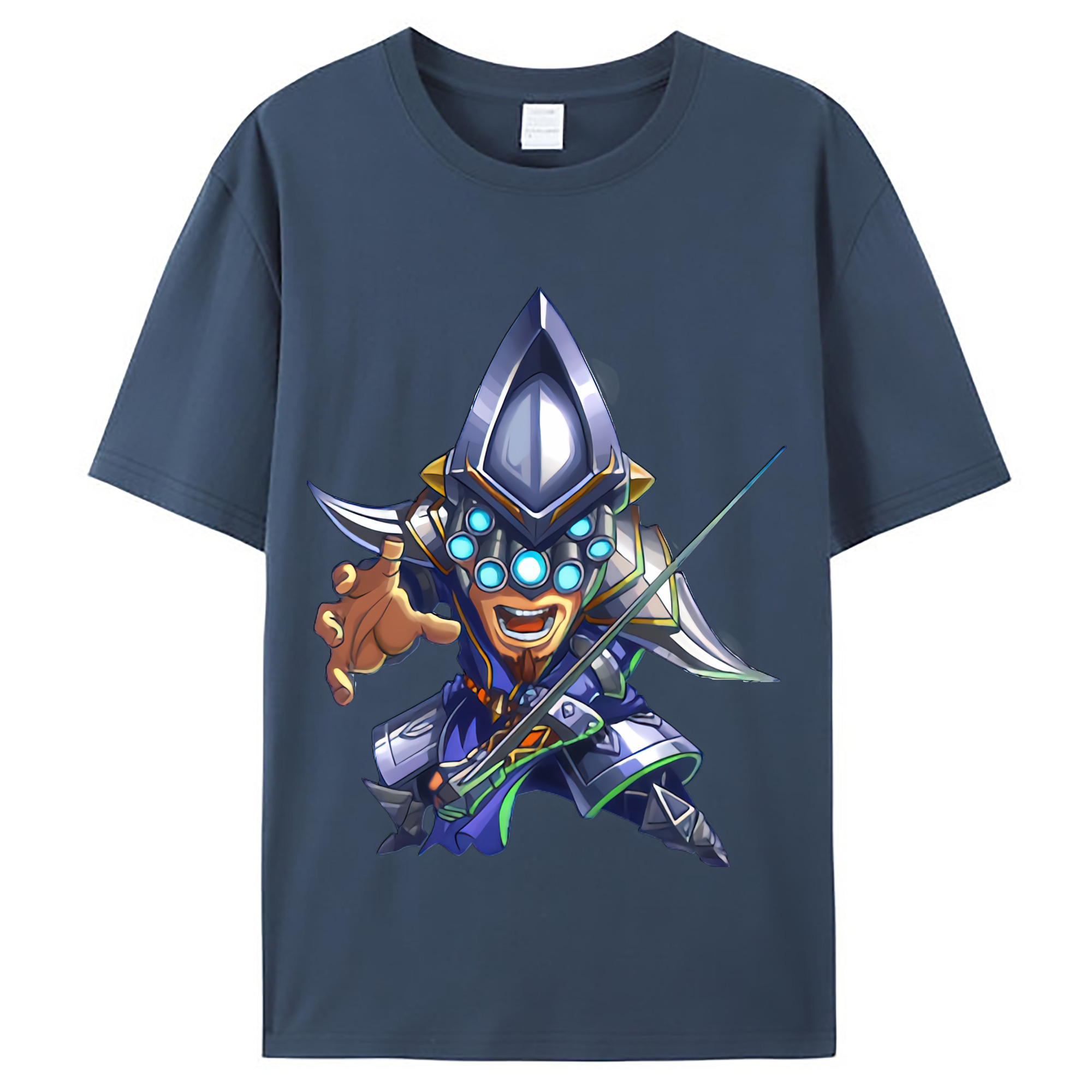 （画像用） リーグ・オブ・レジェンド League of Legends LOL レディースカジュアルプリントTシャツ（綿100％）