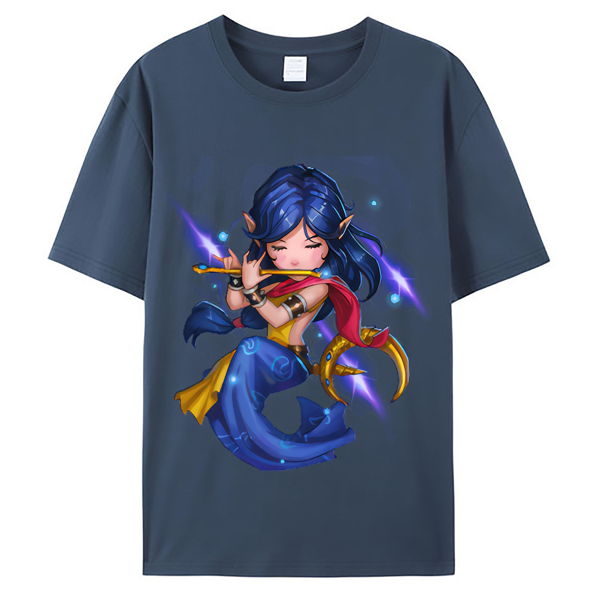 （画像用） リーグ・オブ・レジェンド League of Legends LOL レディースカジュアルプリントTシャツ（綿100％）