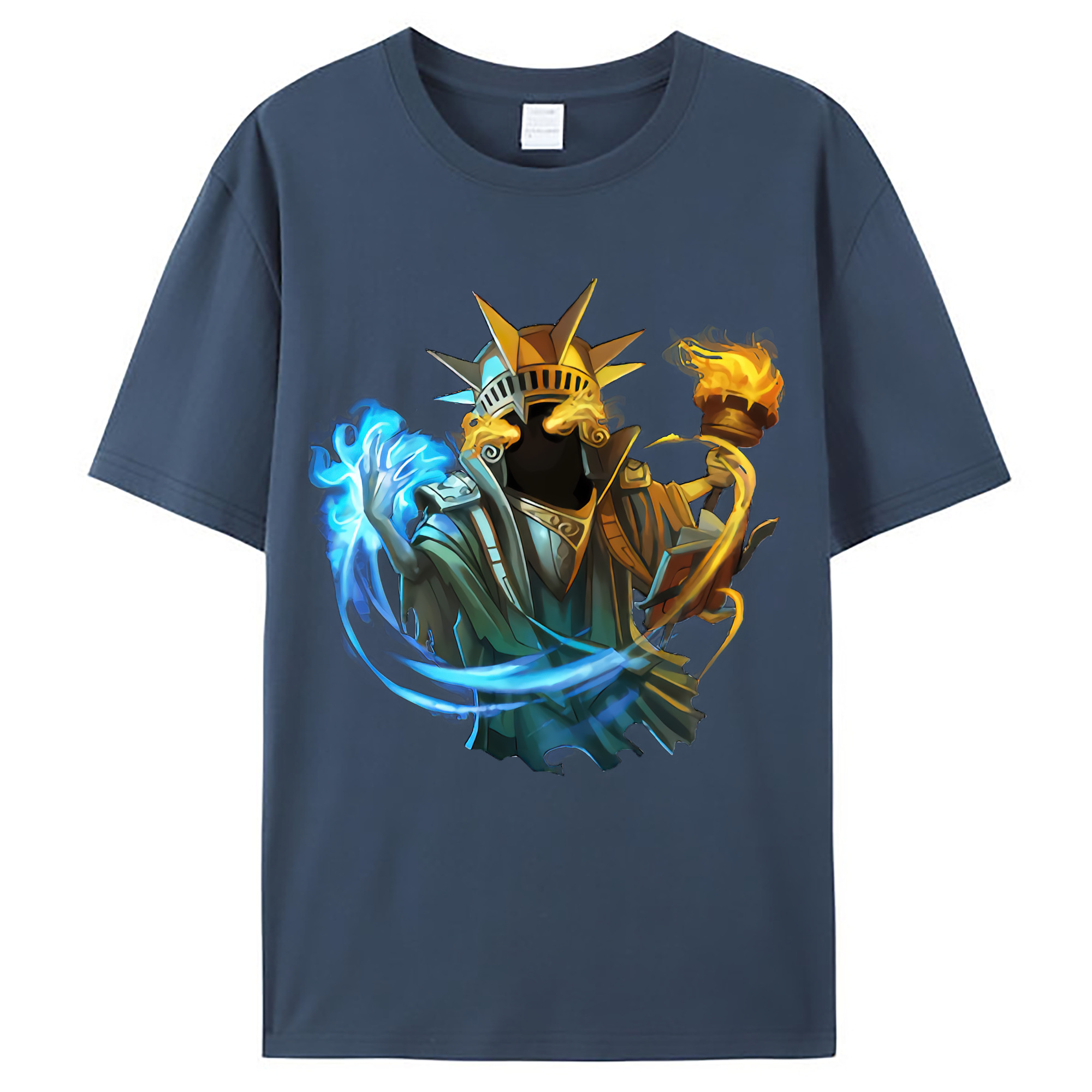 （画像用） リーグ・オブ・レジェンド League of Legends LOL レディースカジュアルプリントTシャツ（綿100％）