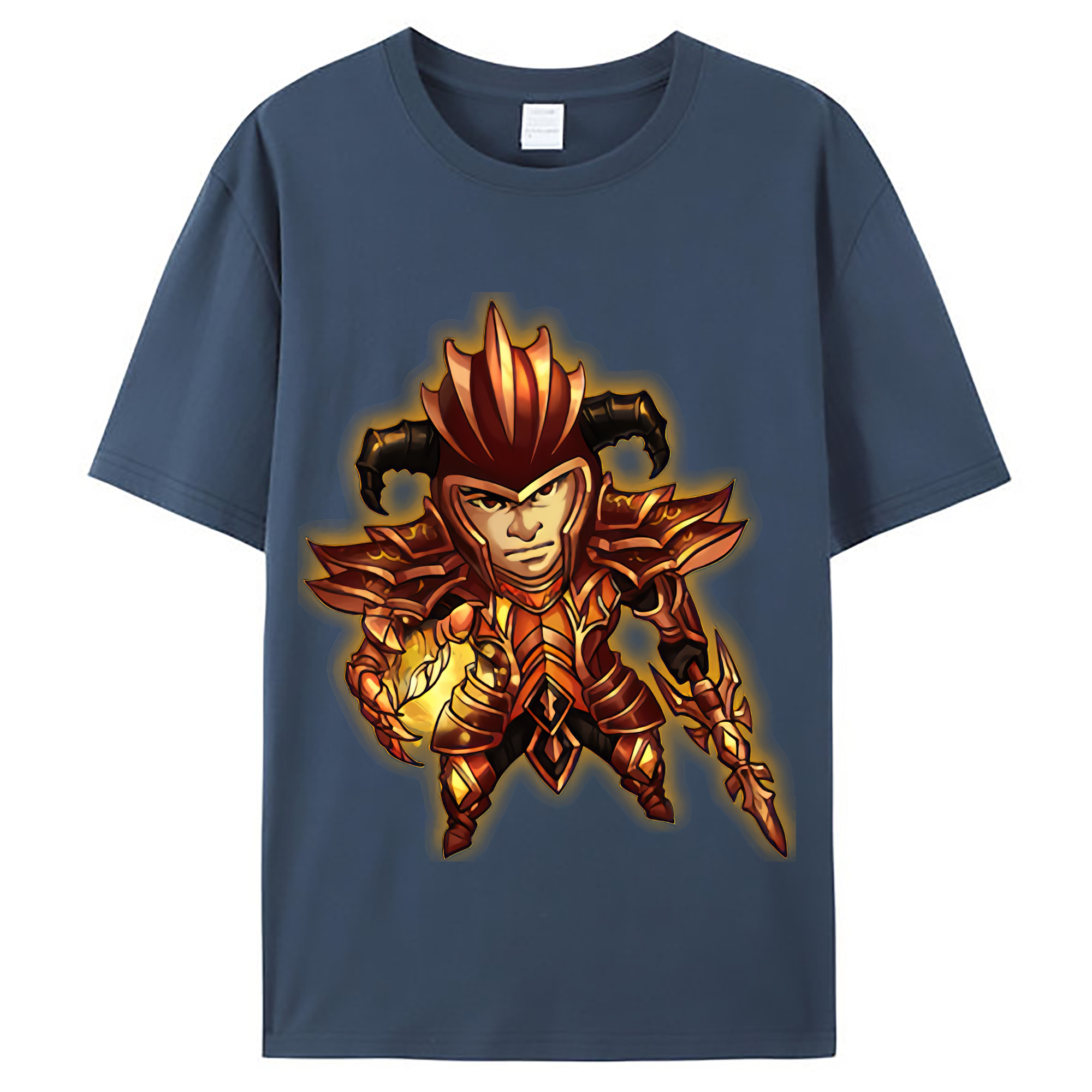 （画像用） リーグ・オブ・レジェンド League of Legends LOL レディースカジュアルプリントTシャツ（綿100％）