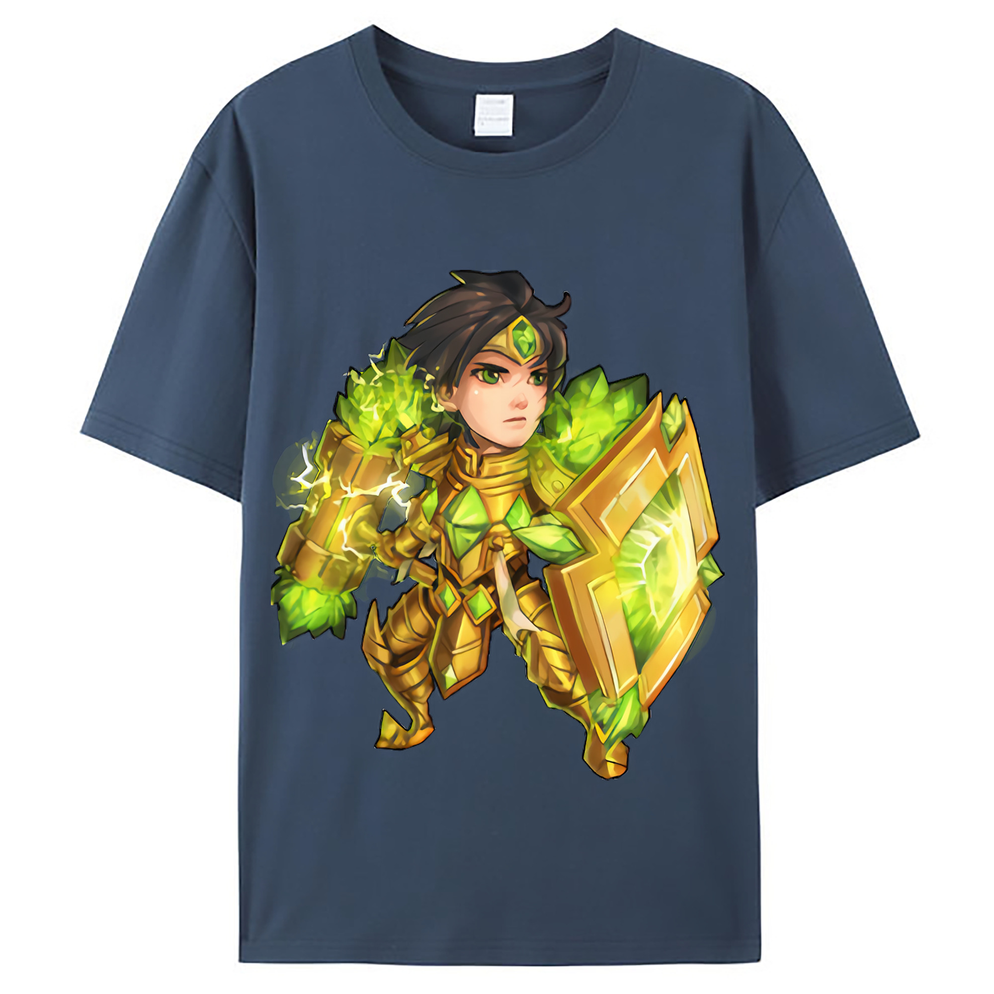 （画像用） リーグ・オブ・レジェンド League of Legends LOL レディースカジュアルプリントTシャツ（綿100％）