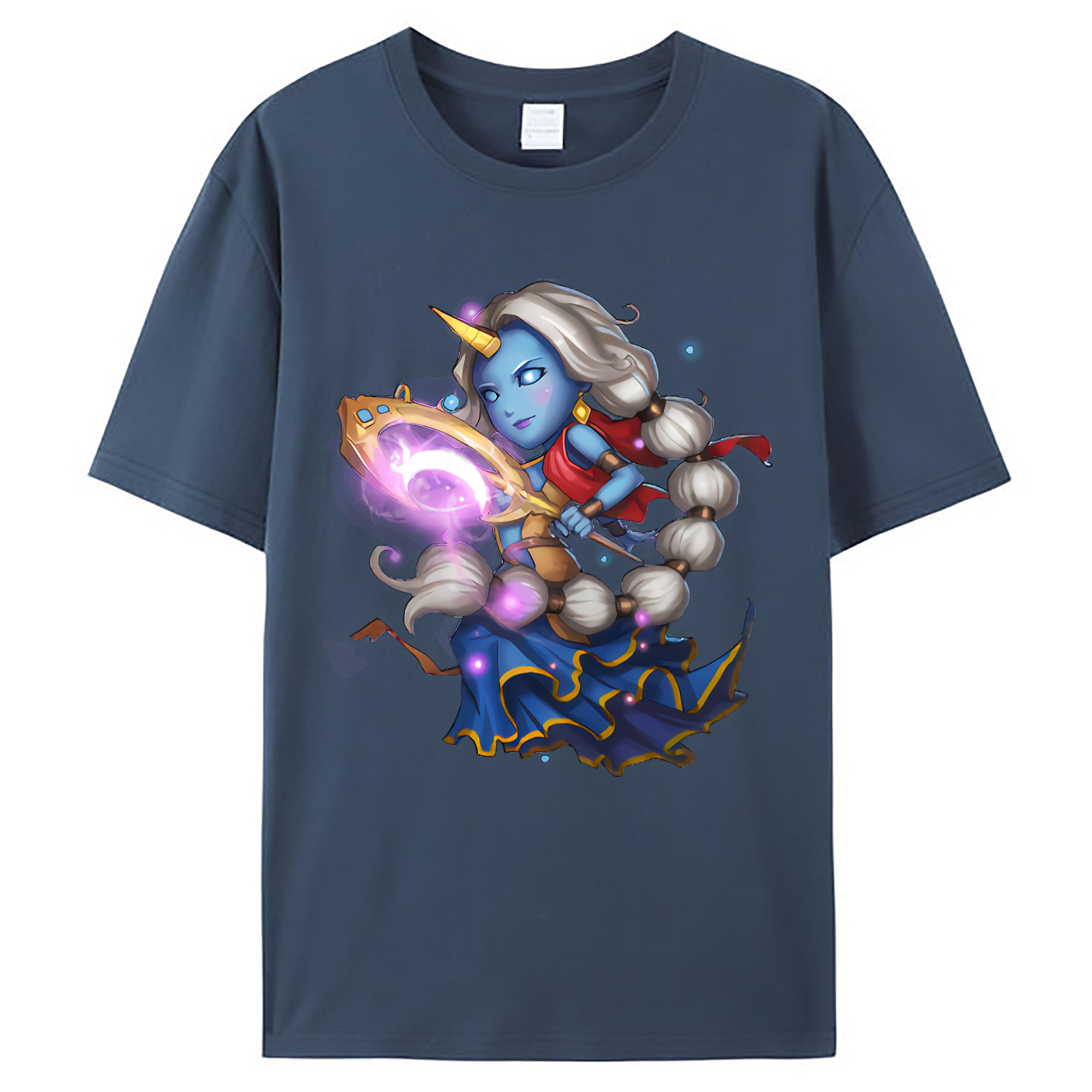 （画像用） リーグ・オブ・レジェンド League of Legends LOL レディースカジュアルプリントTシャツ（綿100％）