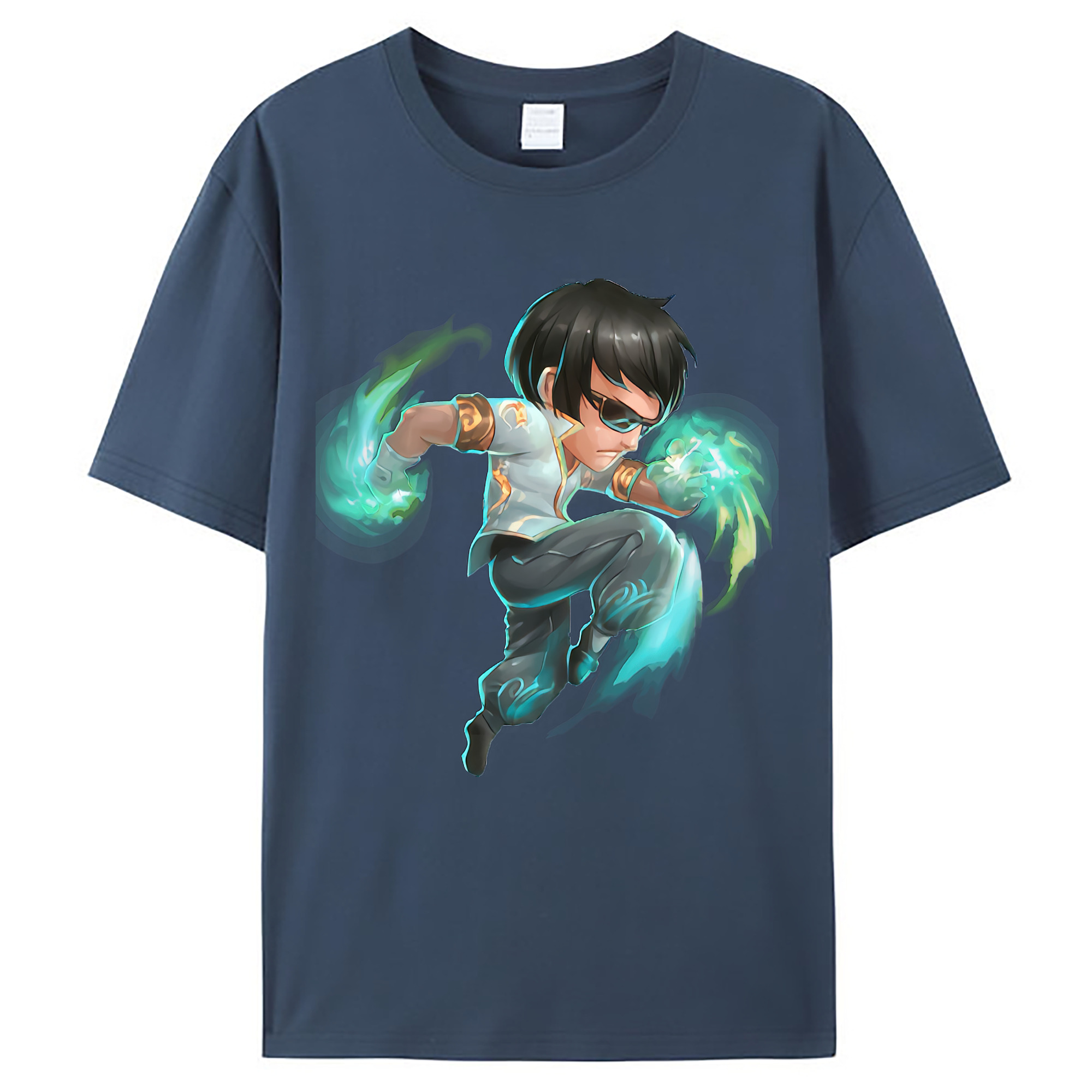 （画像用） リーグ・オブ・レジェンド League of Legends LOL レディースカジュアルプリントTシャツ（綿100％）