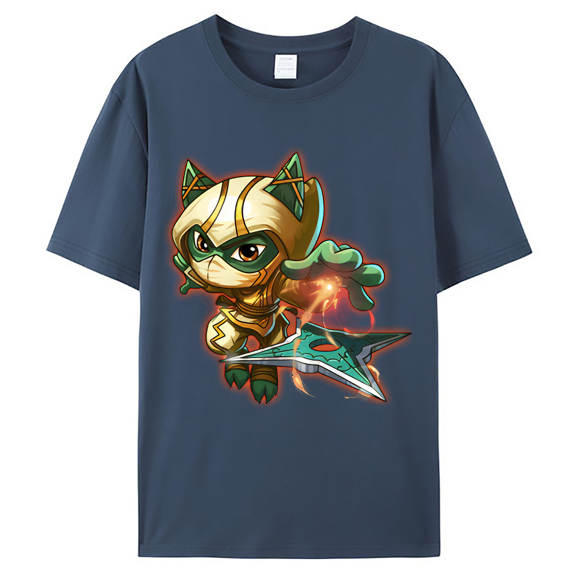 （画像用） リーグ・オブ・レジェンド League of Legends LOL レディースカジュアルプリントTシャツ（綿100％）