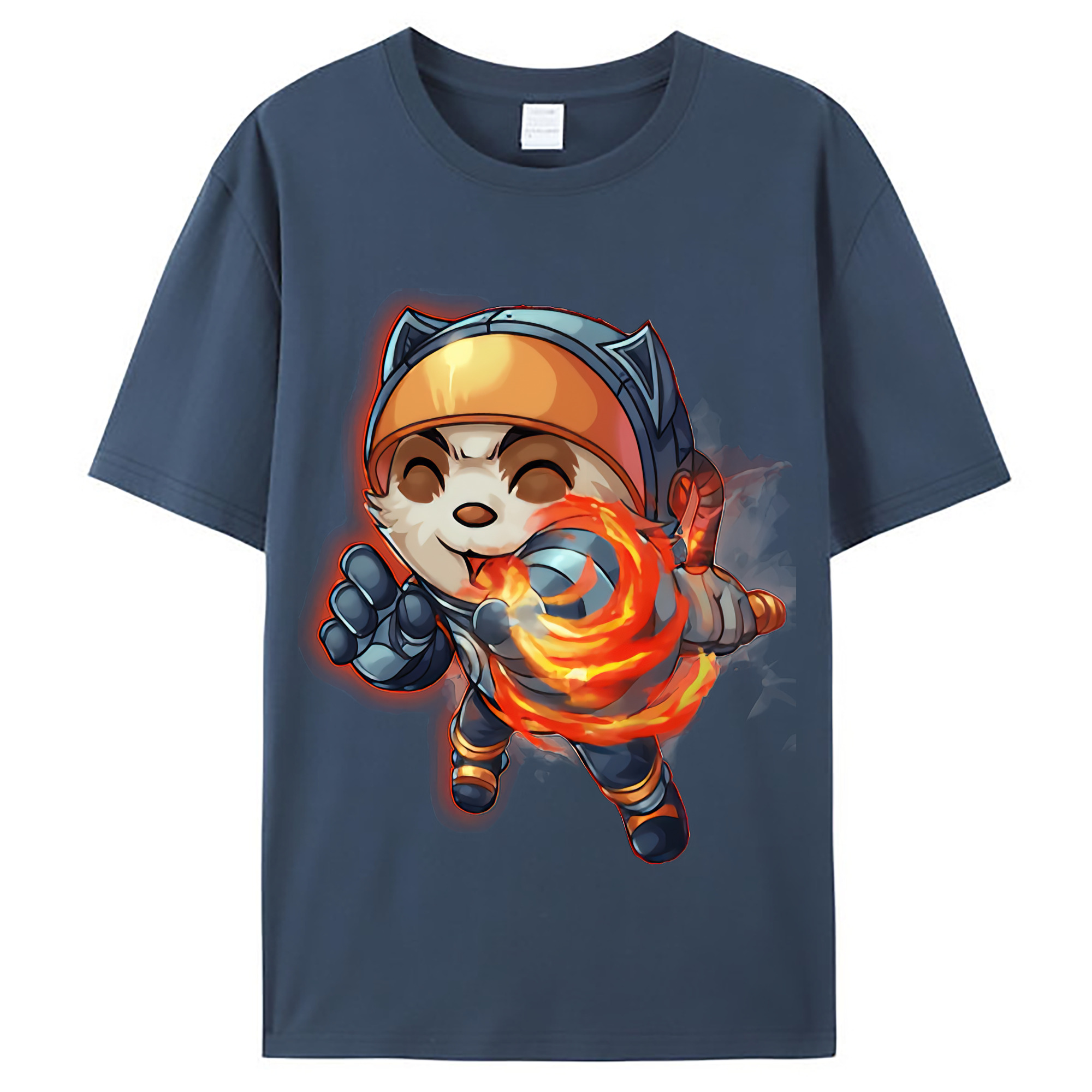 （画像用） リーグ・オブ・レジェンド League of Legends LOL レディースカジュアルプリントTシャツ（綿100％）