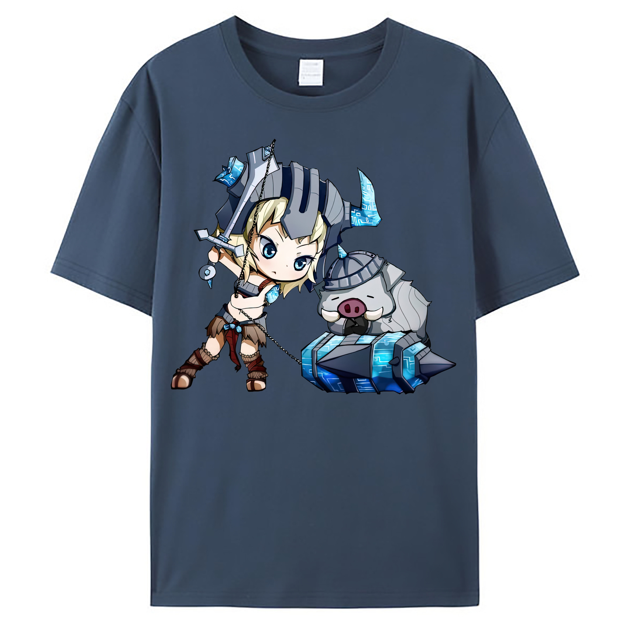 （画像用） リーグ・オブ・レジェンド League of Legends LOL レディースカジュアルプリントTシャツ（綿100％）