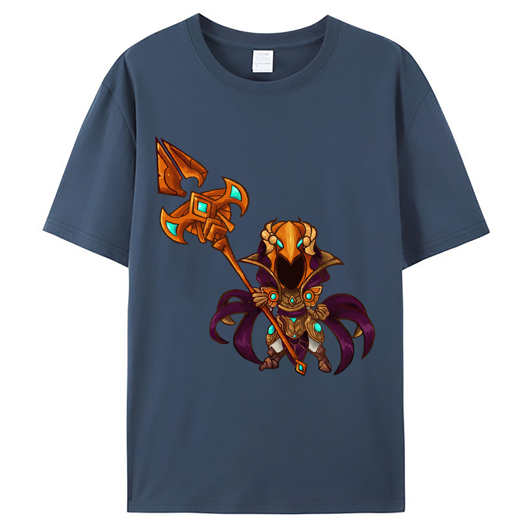 （画像用） リーグ・オブ・レジェンド League of Legends LOL レディースカジュアルプリントTシャツ（綿100％）