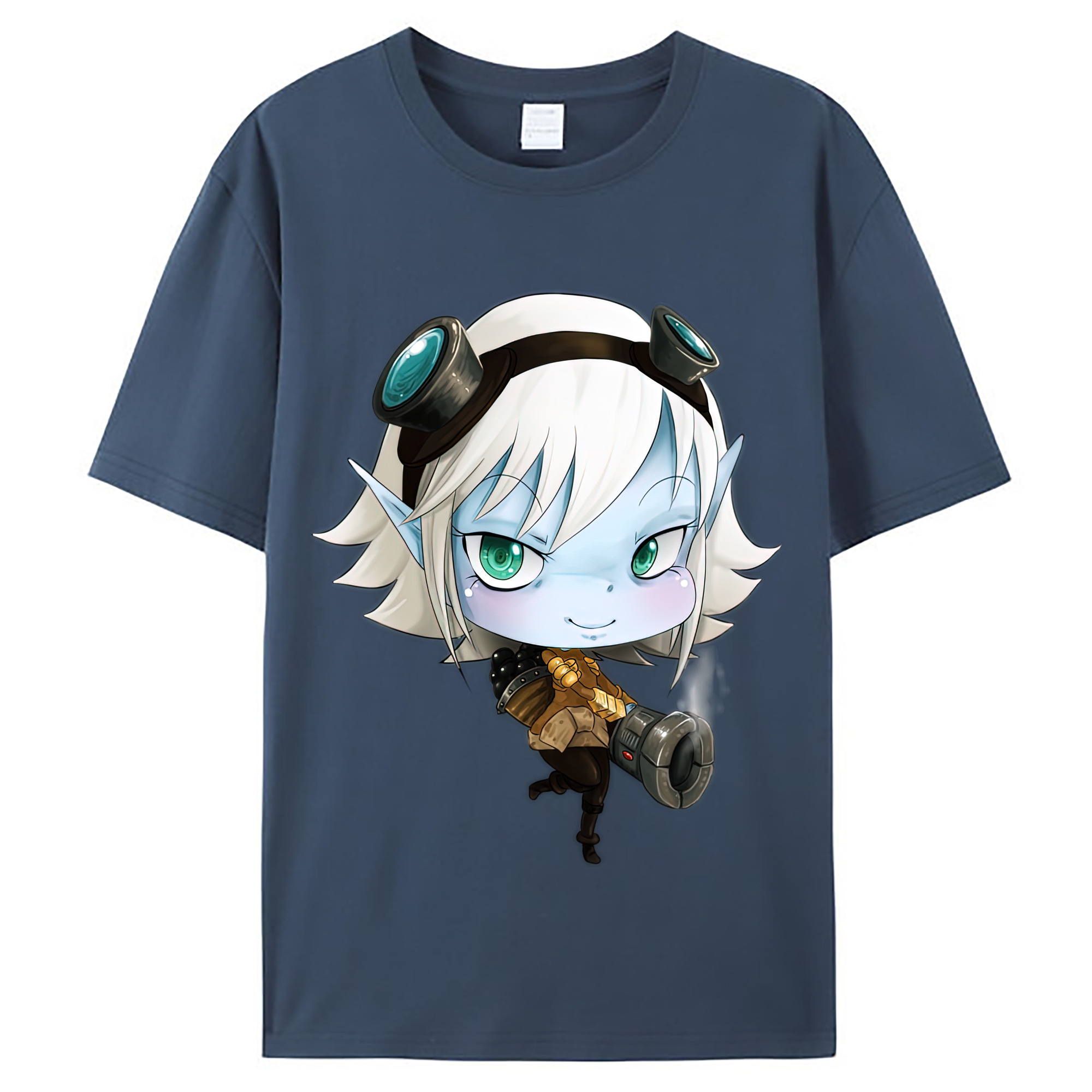 （画像用） リーグ・オブ・レジェンド League of Legends LOL レディースカジュアルプリントTシャツ（綿100％）