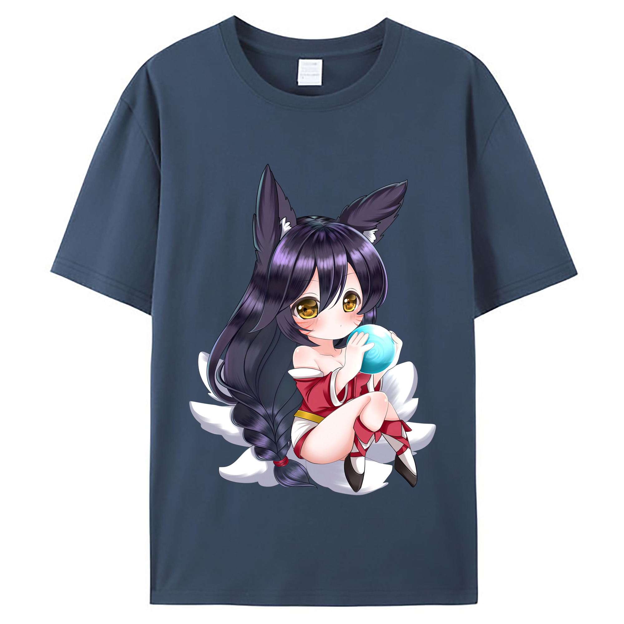 （画像用） リーグ・オブ・レジェンド League of Legends LOL レディースカジュアルプリントTシャツ（綿100％）