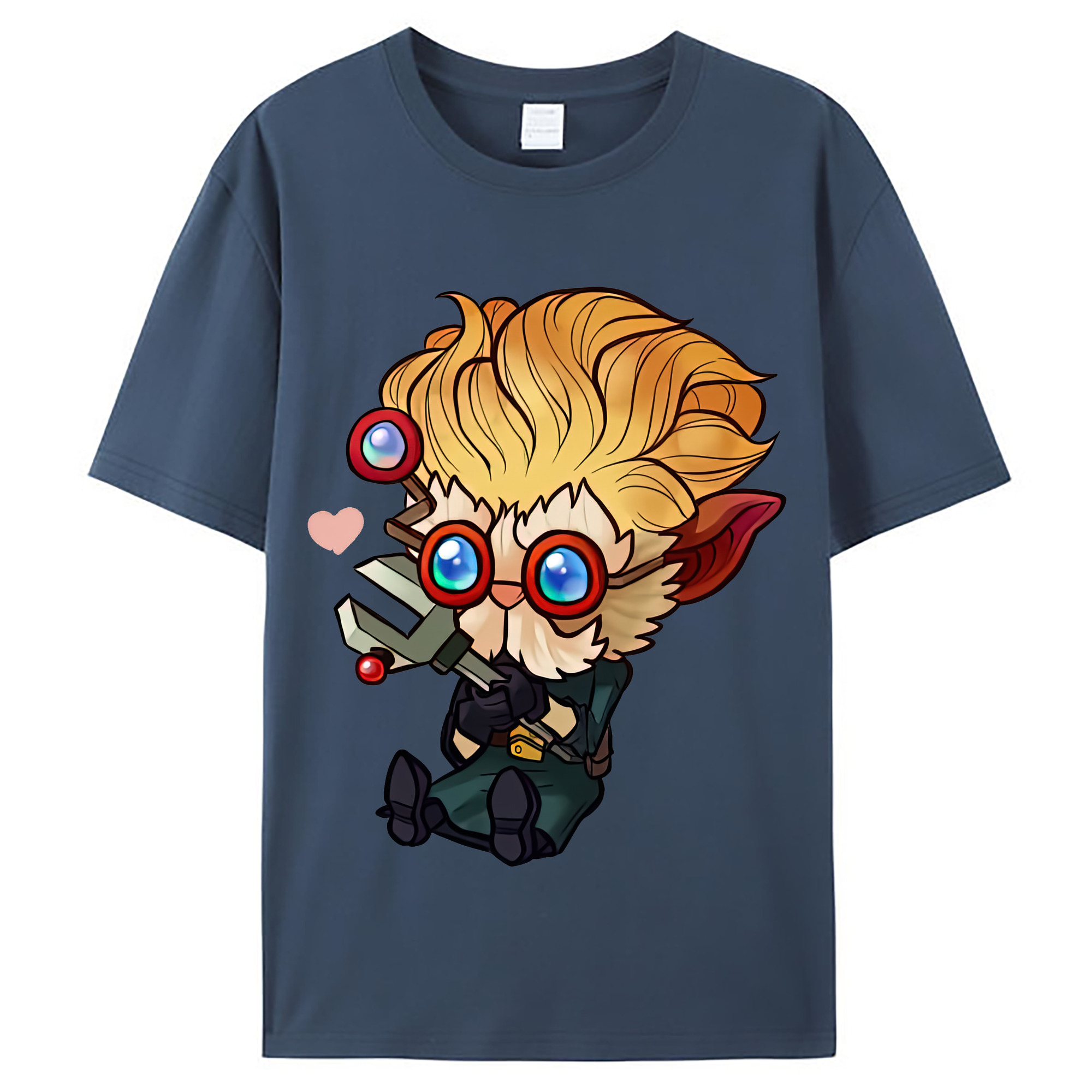（画像用） リーグ・オブ・レジェンド League of Legends LOL レディースカジュアルプリントTシャツ（綿100％）