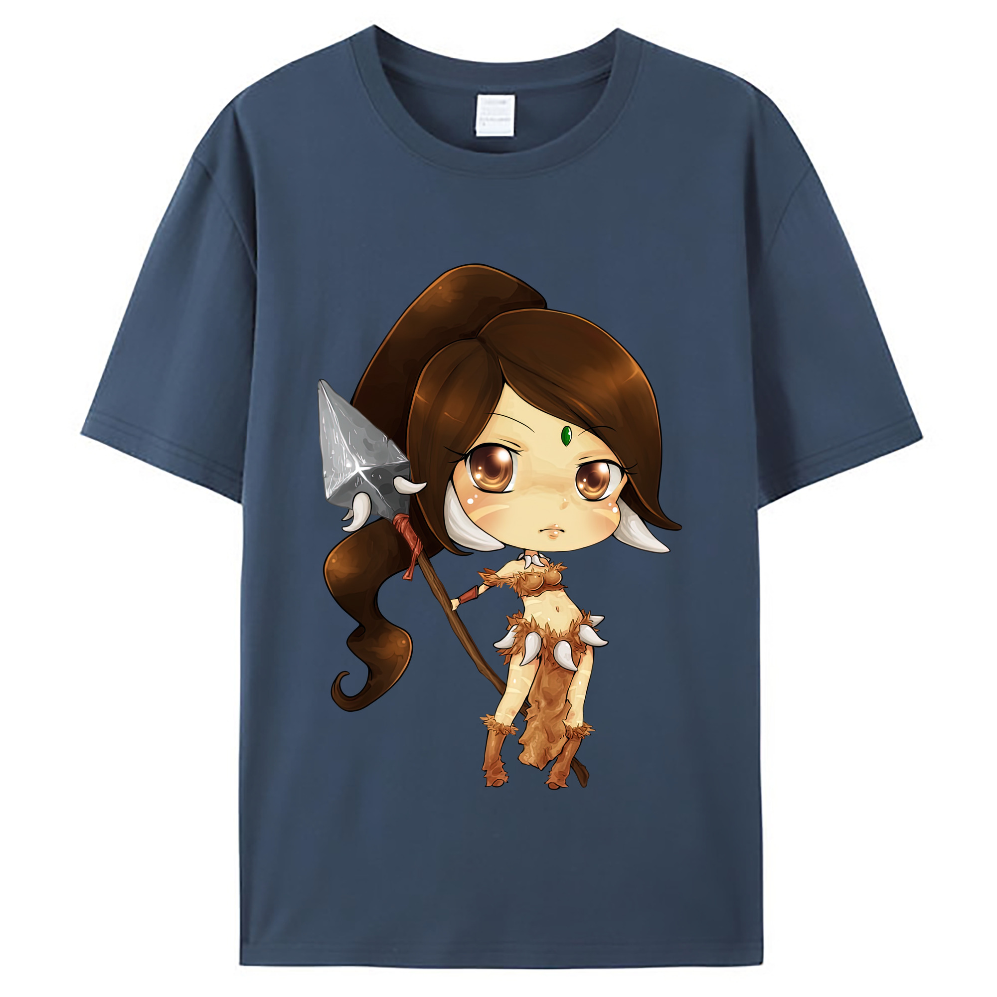 （画像用） リーグ・オブ・レジェンド League of Legends LOL レディースカジュアルプリントTシャツ（綿100％）