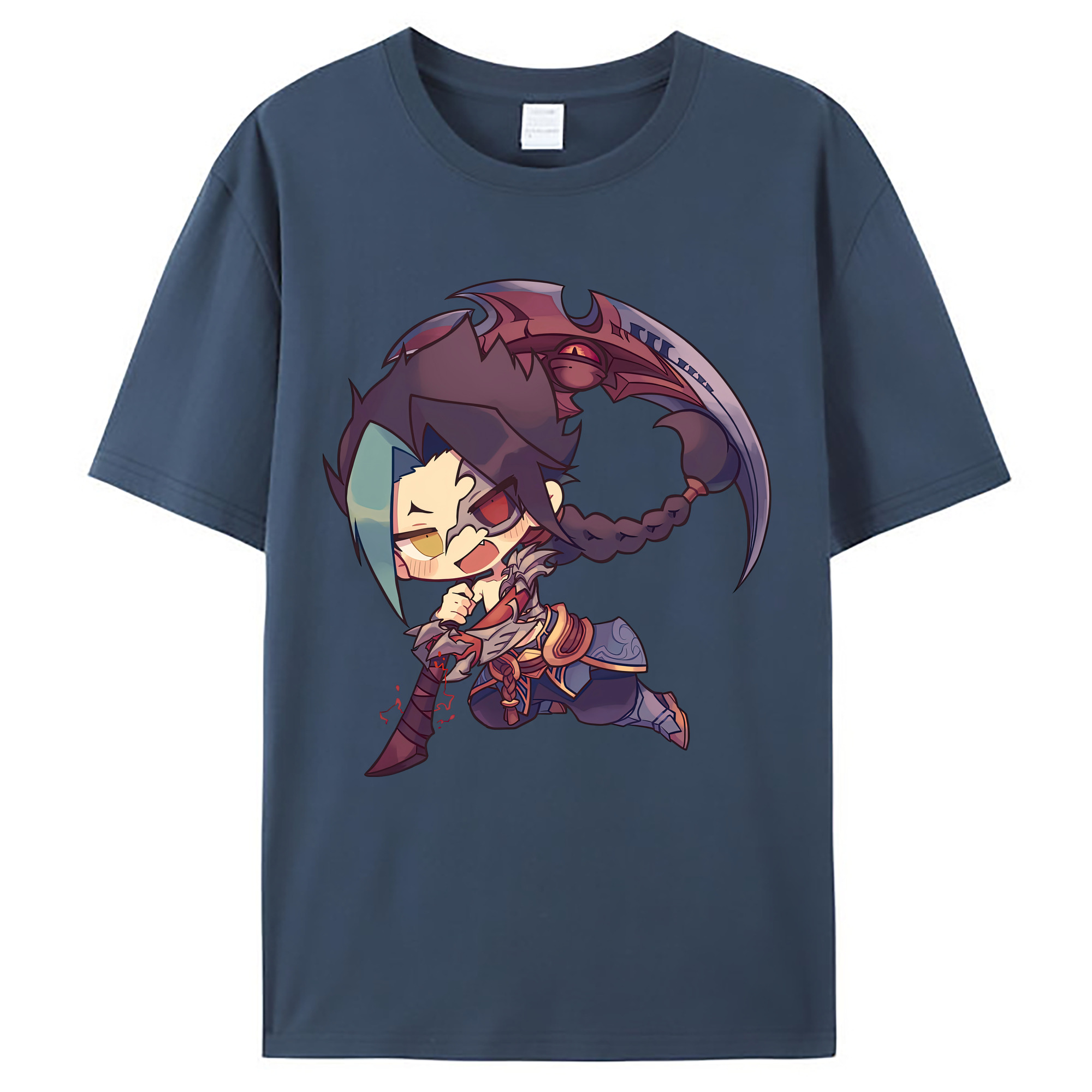 （画像用） リーグ・オブ・レジェンド League of Legends LOL レディースカジュアルプリントTシャツ（綿100％）