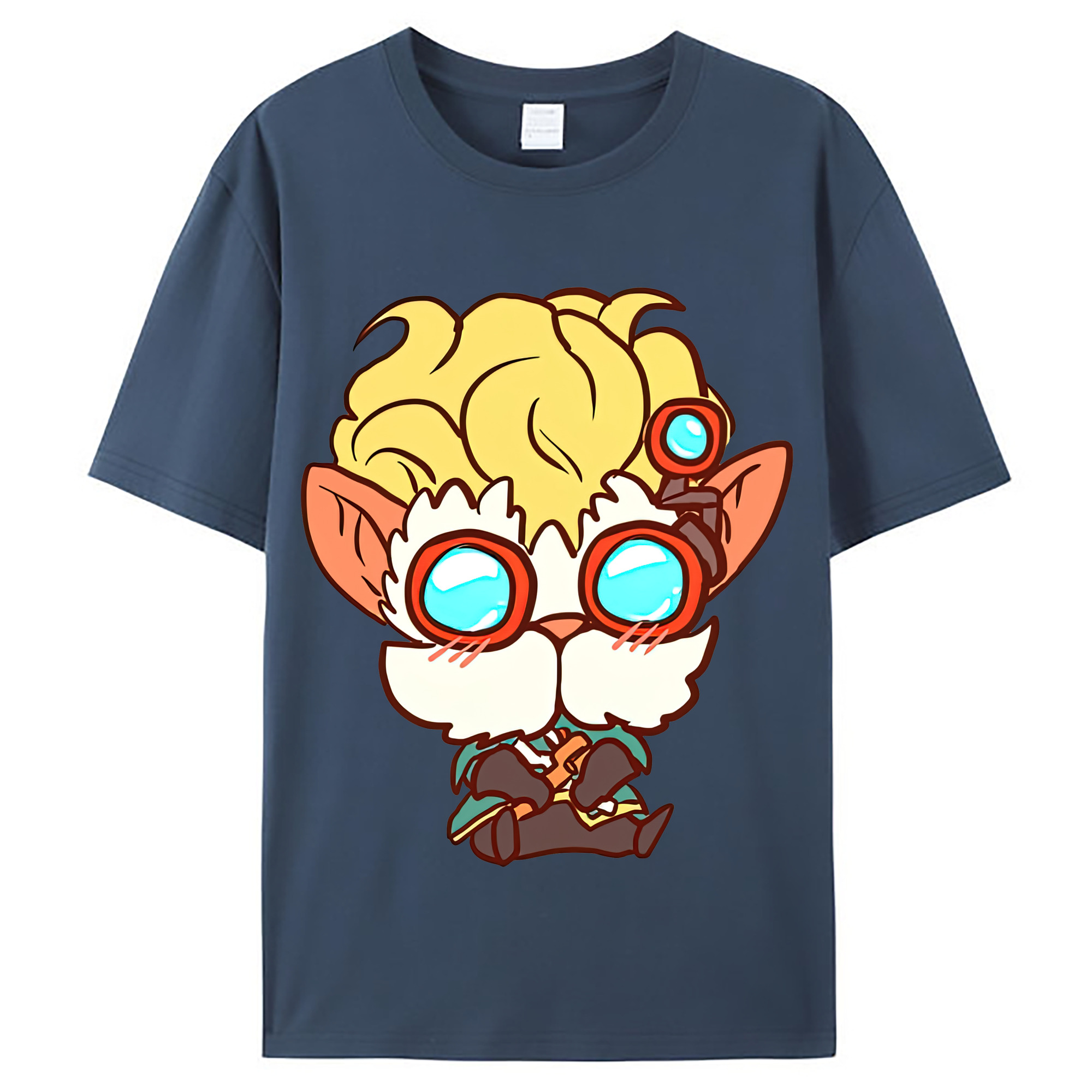 （画像用） リーグ・オブ・レジェンド League of Legends LOL レディースカジュアルプリントTシャツ（綿100％）