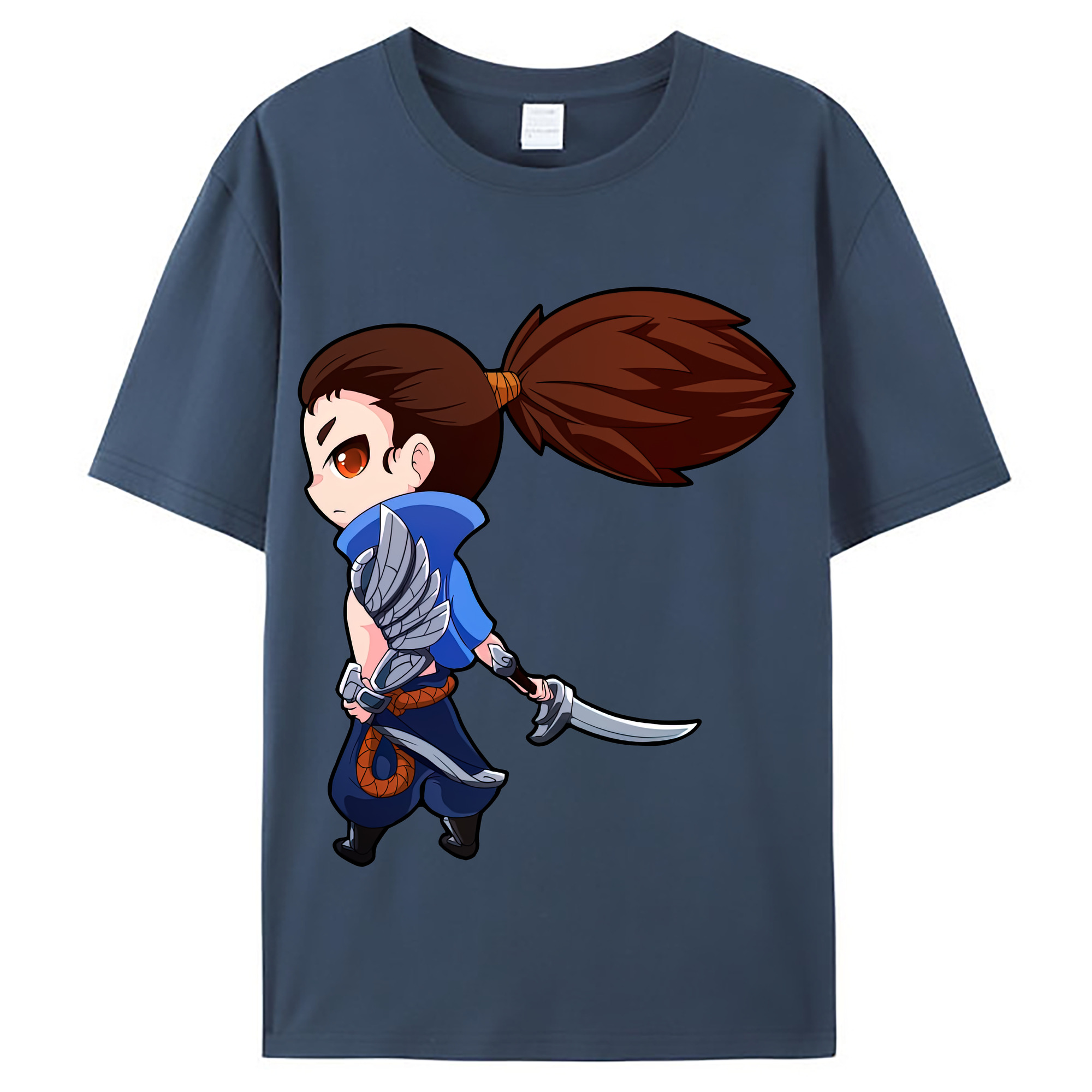 （画像用） リーグ・オブ・レジェンド League of Legends LOL レディースカジュアルプリントTシャツ（綿100％）